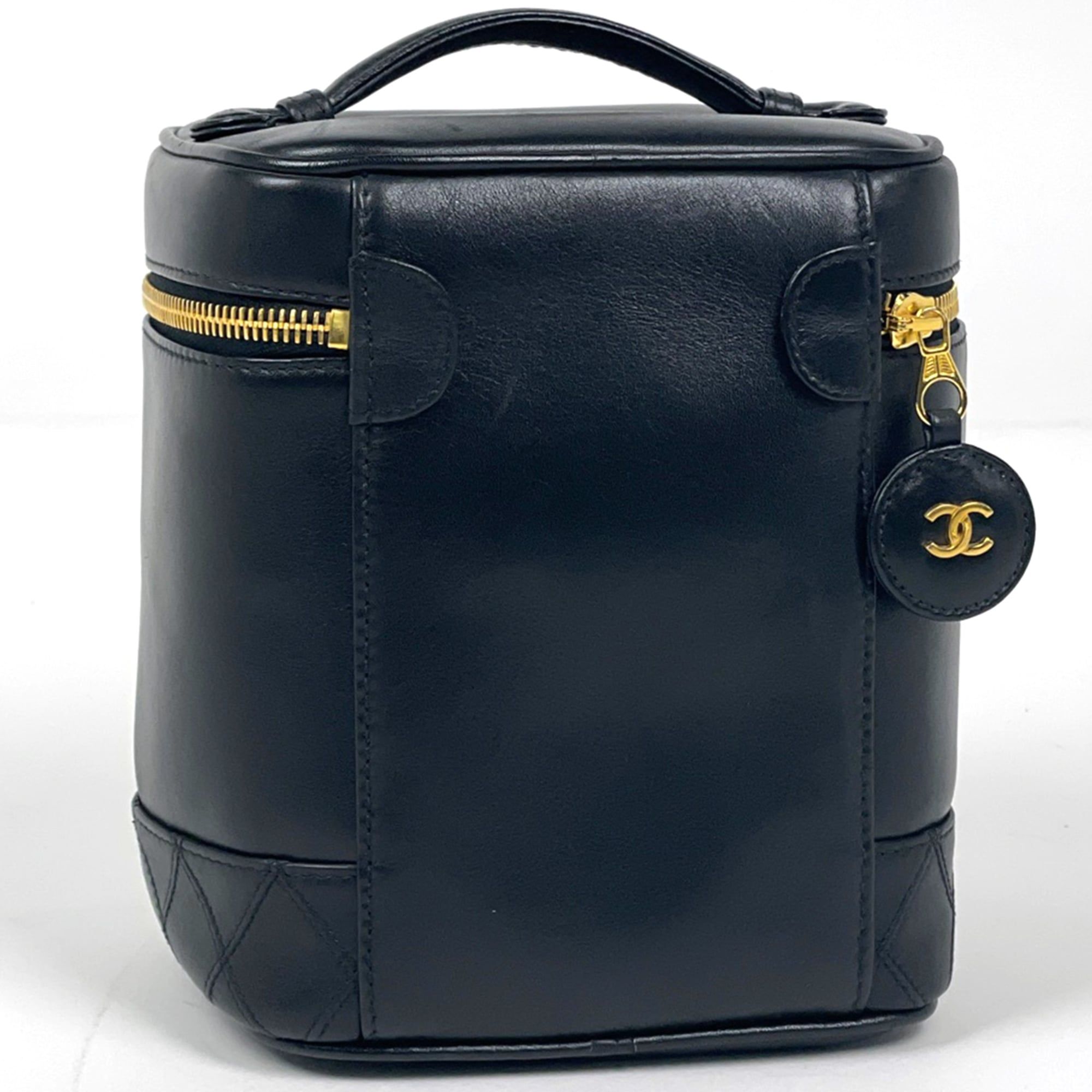 Bicolor Leather Vanity Bag (Pre-Owned) - Chanel - Modalova