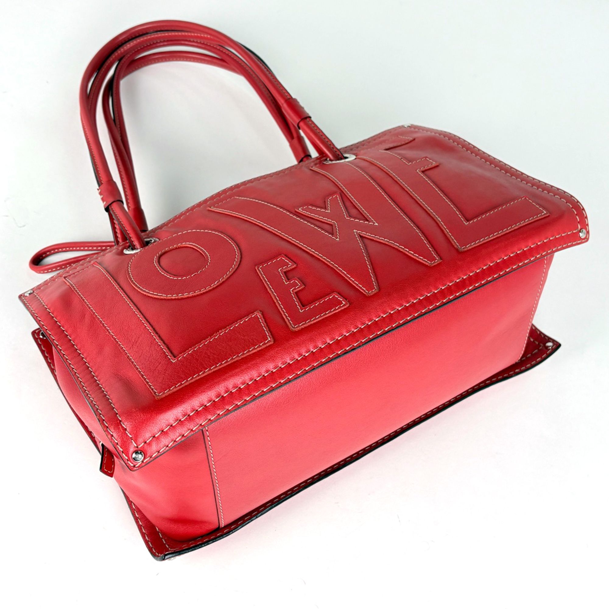 Leather Shoulder Bag (Pre-Owned) - Loewe - Modalova