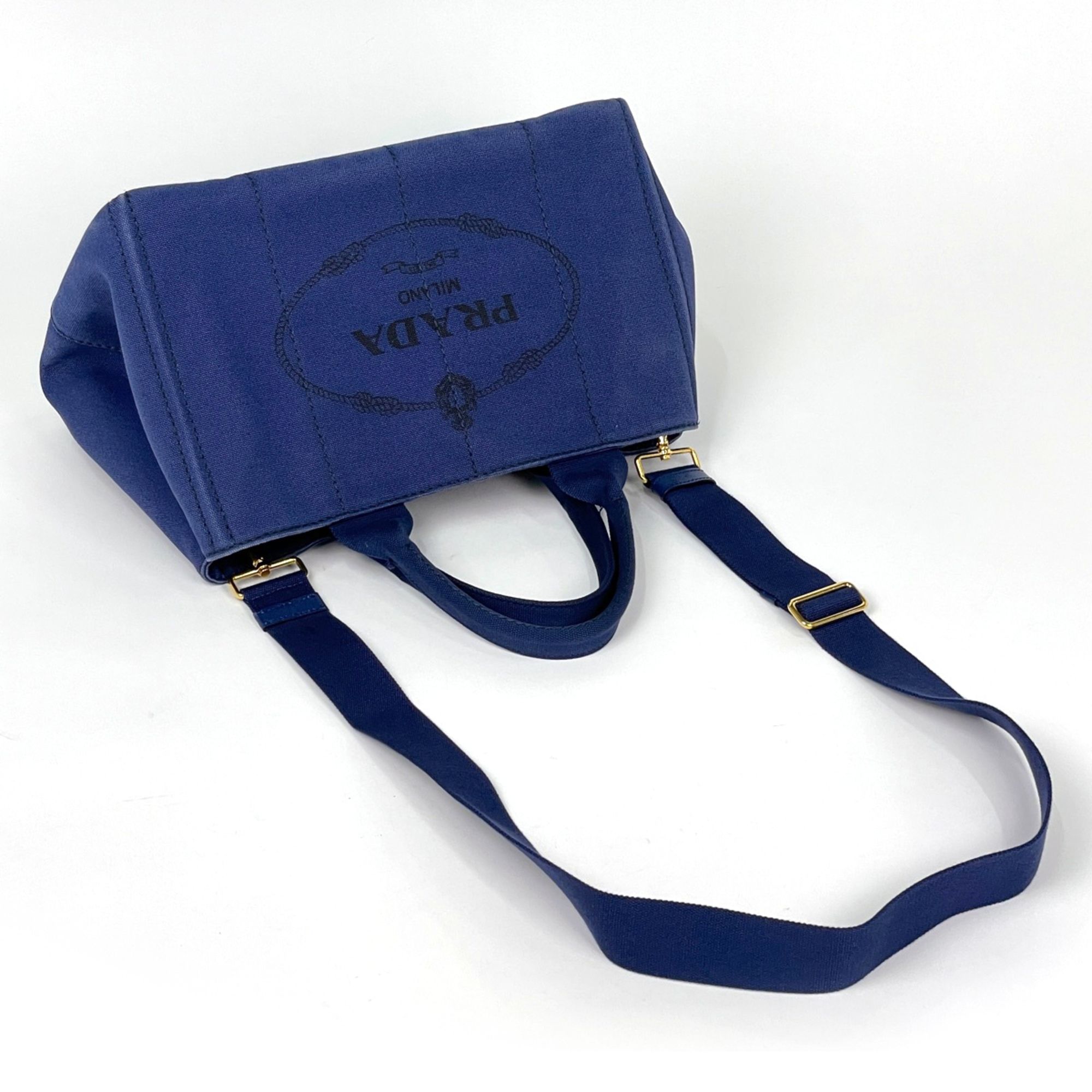 Canapa Canvas Tote Bag (Pre-Owned) - Prada - Modalova