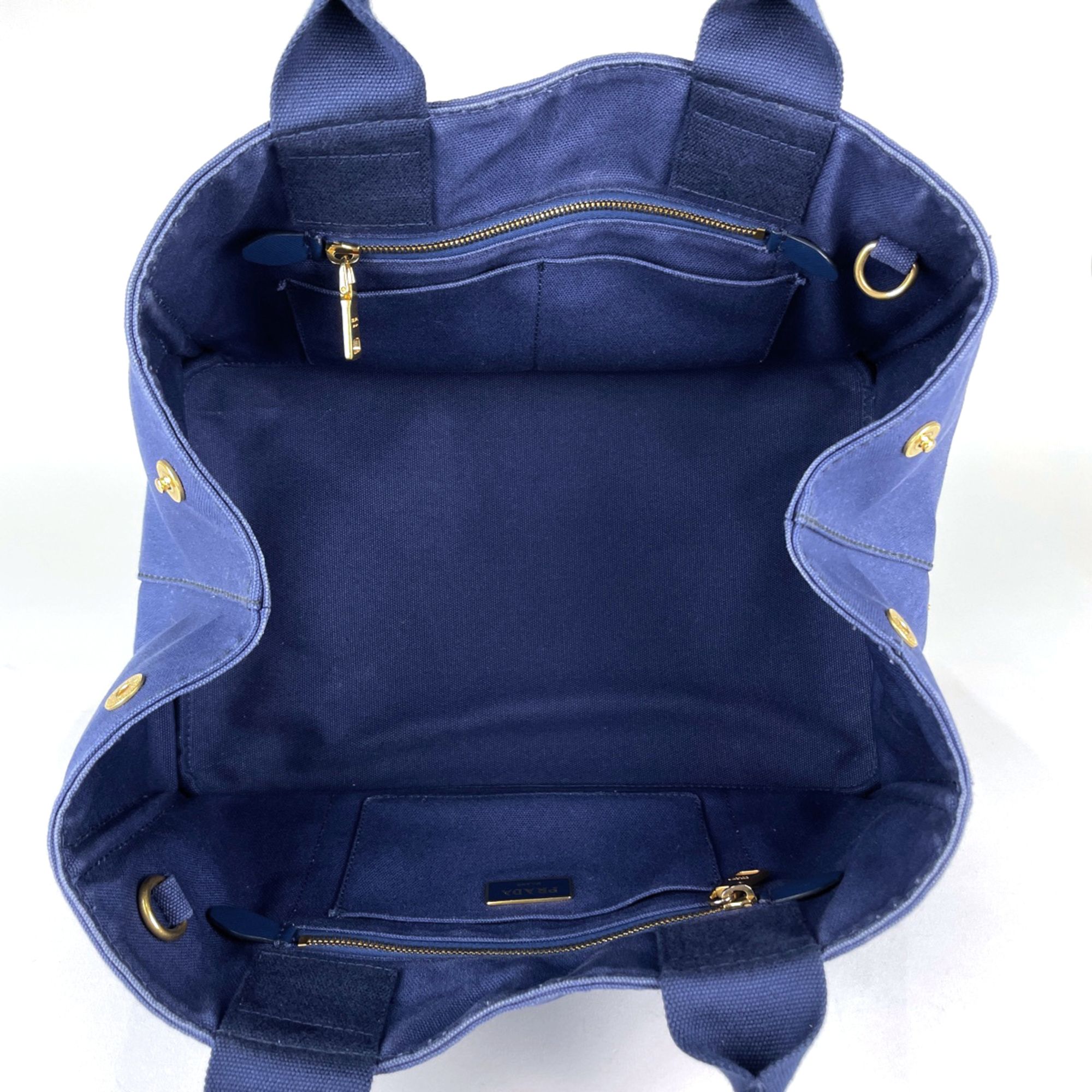 Canapa Canvas Tote Bag (Pre-Owned) - Prada - Modalova