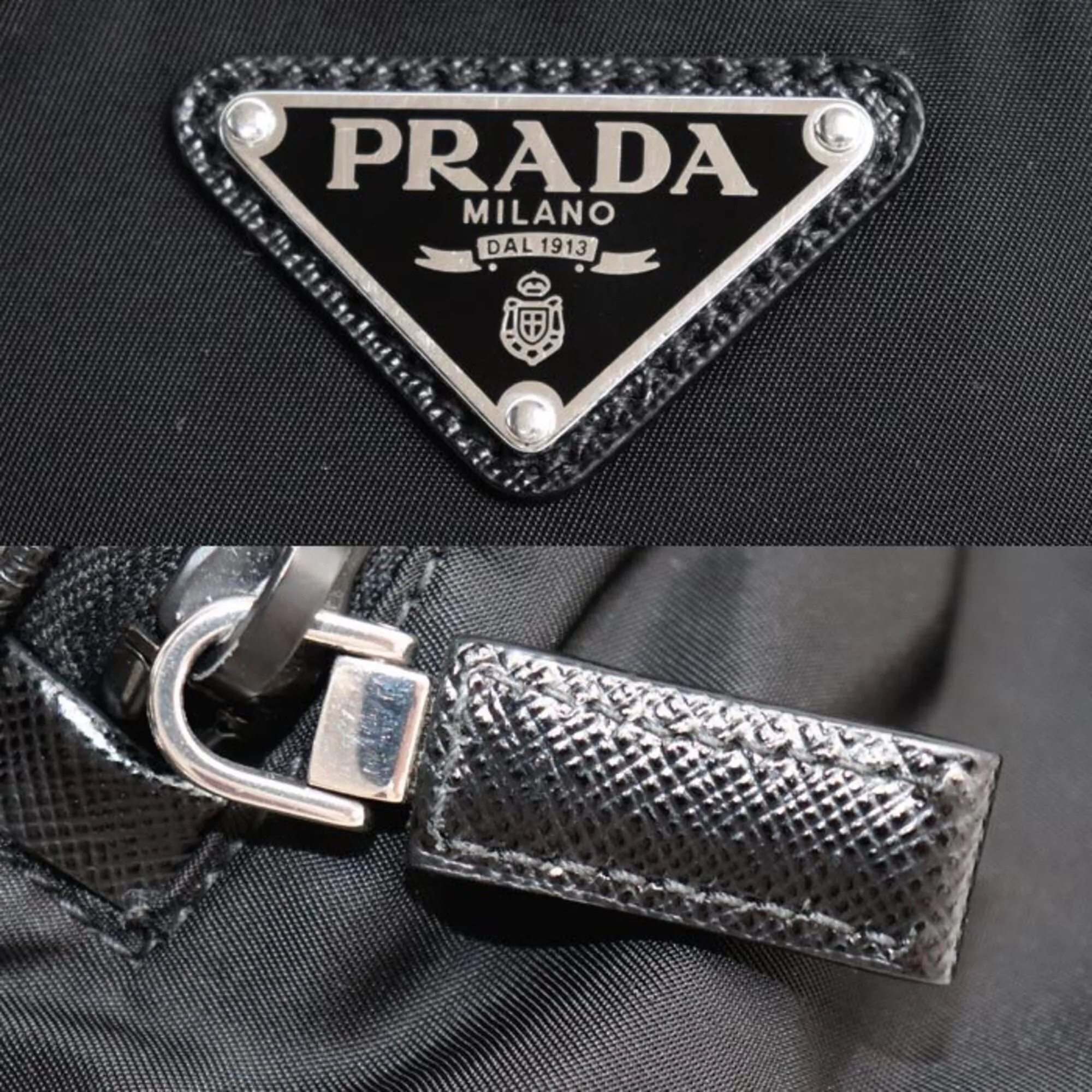 Nylon Leather Sling Bag (Pre-Owned) - Prada - Modalova