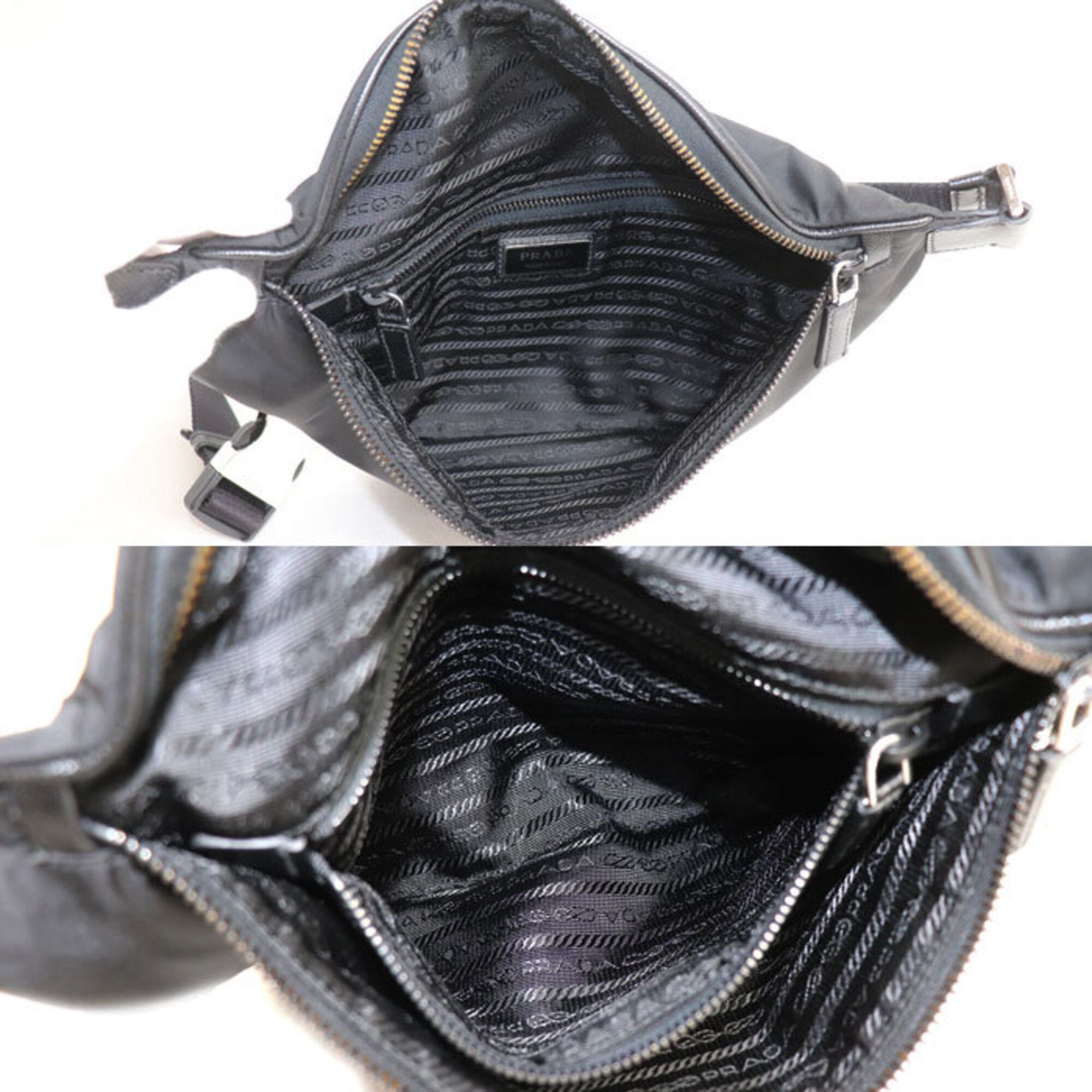 Nylon Leather Sling Bag (Pre-Owned) - Prada - Modalova