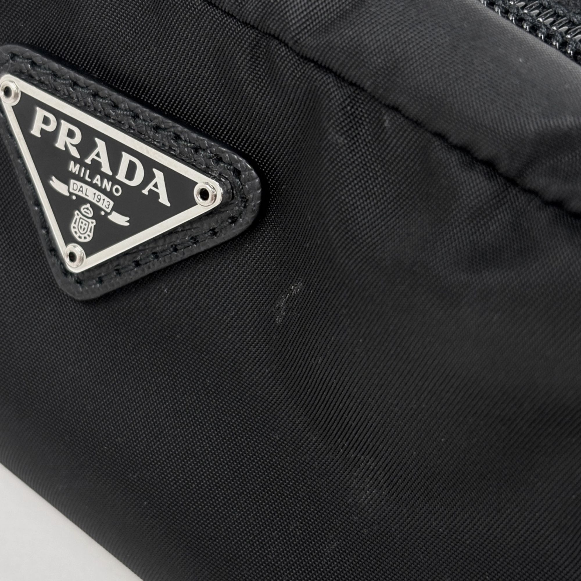 Prada Black Nylon Pouch (Pre-Owned) - Prada - Modalova