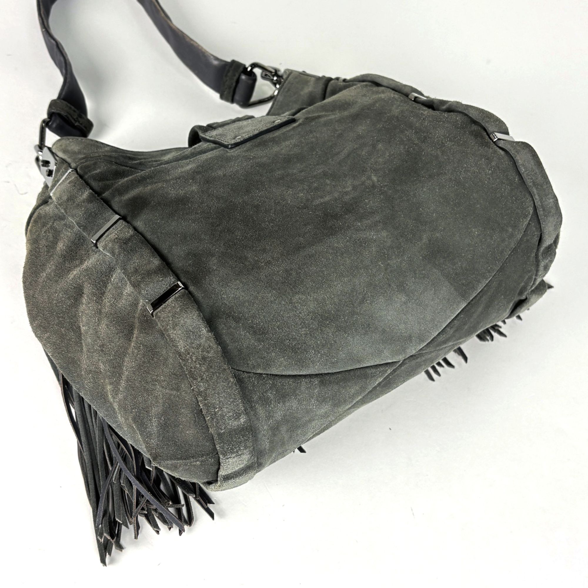 Suede Leather Shoulder Bag (Pre-Owned) - Celine - Modalova