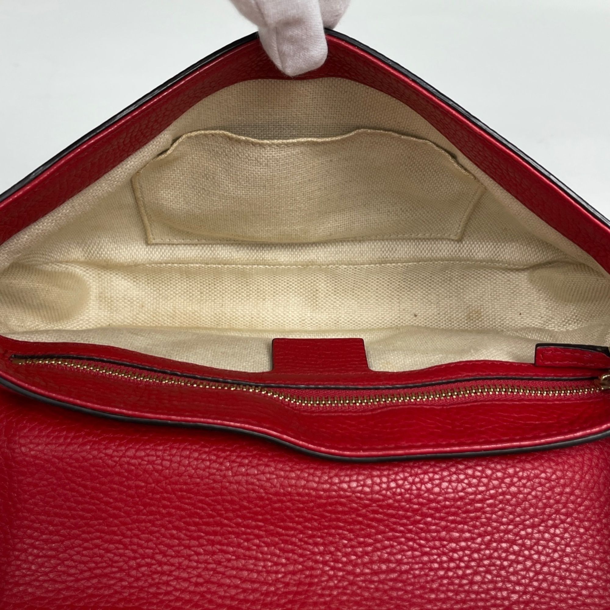 Leather Shoulder Bag (Pre-Owned) - Gucci - Modalova