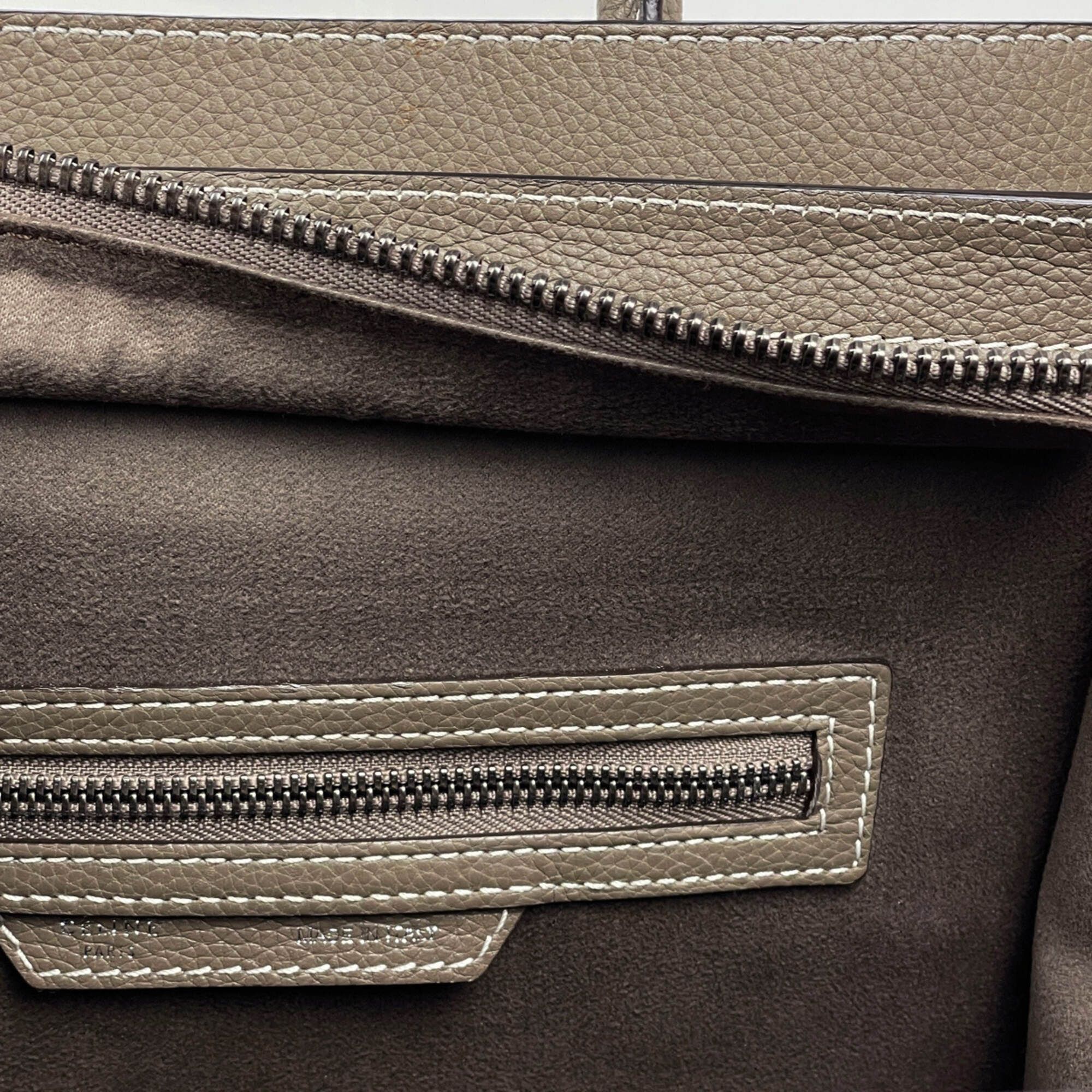 Leather Handbag (Pre-Owned) - Celine - Modalova