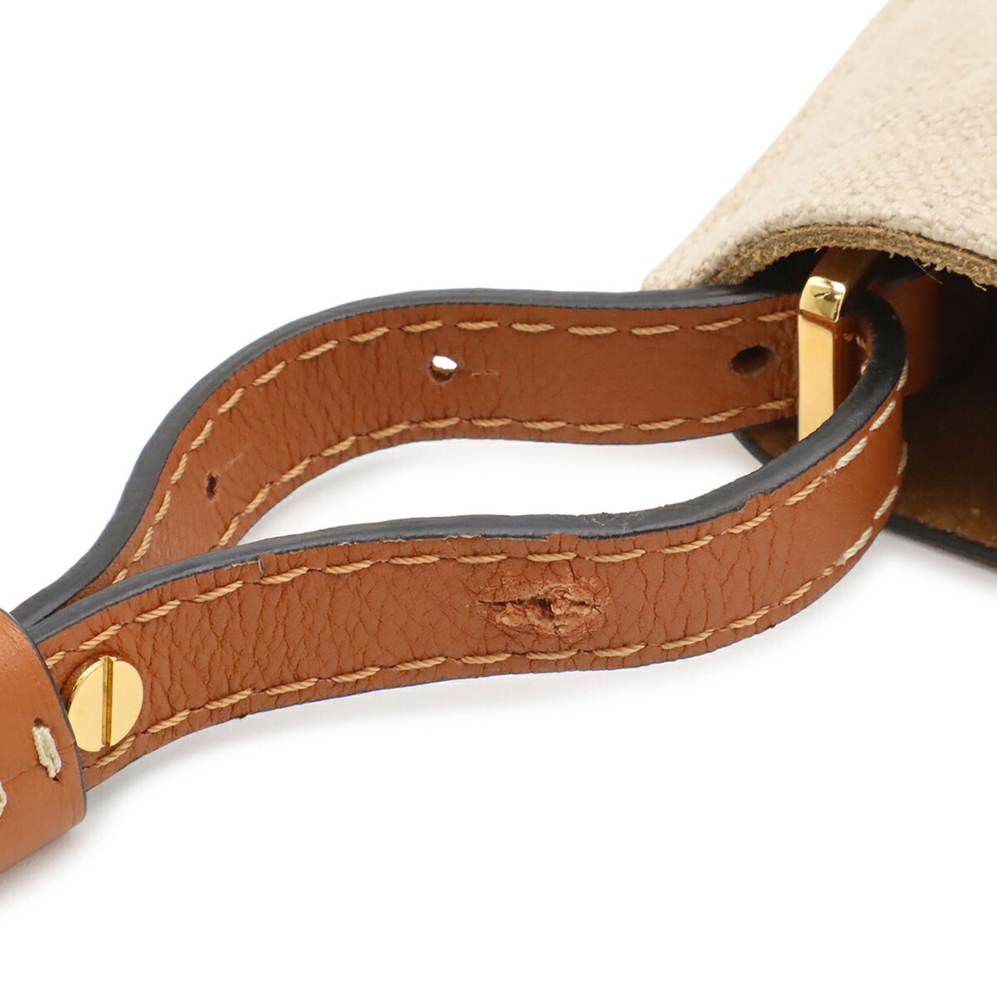 Raffia Leather Shoulder Bag (Pre-Owned) - Loewe - Modalova