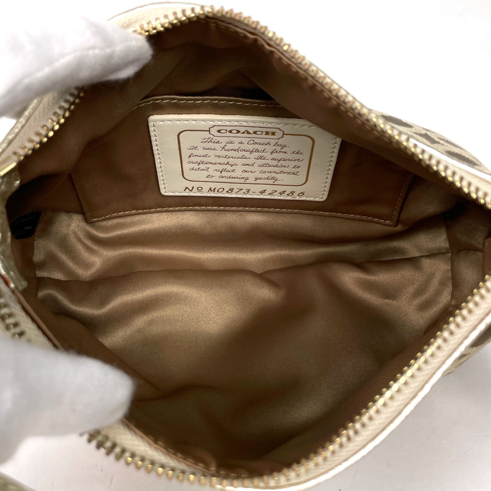 Canvas Leather Pouch (Pre-Owned) - Coach - Modalova