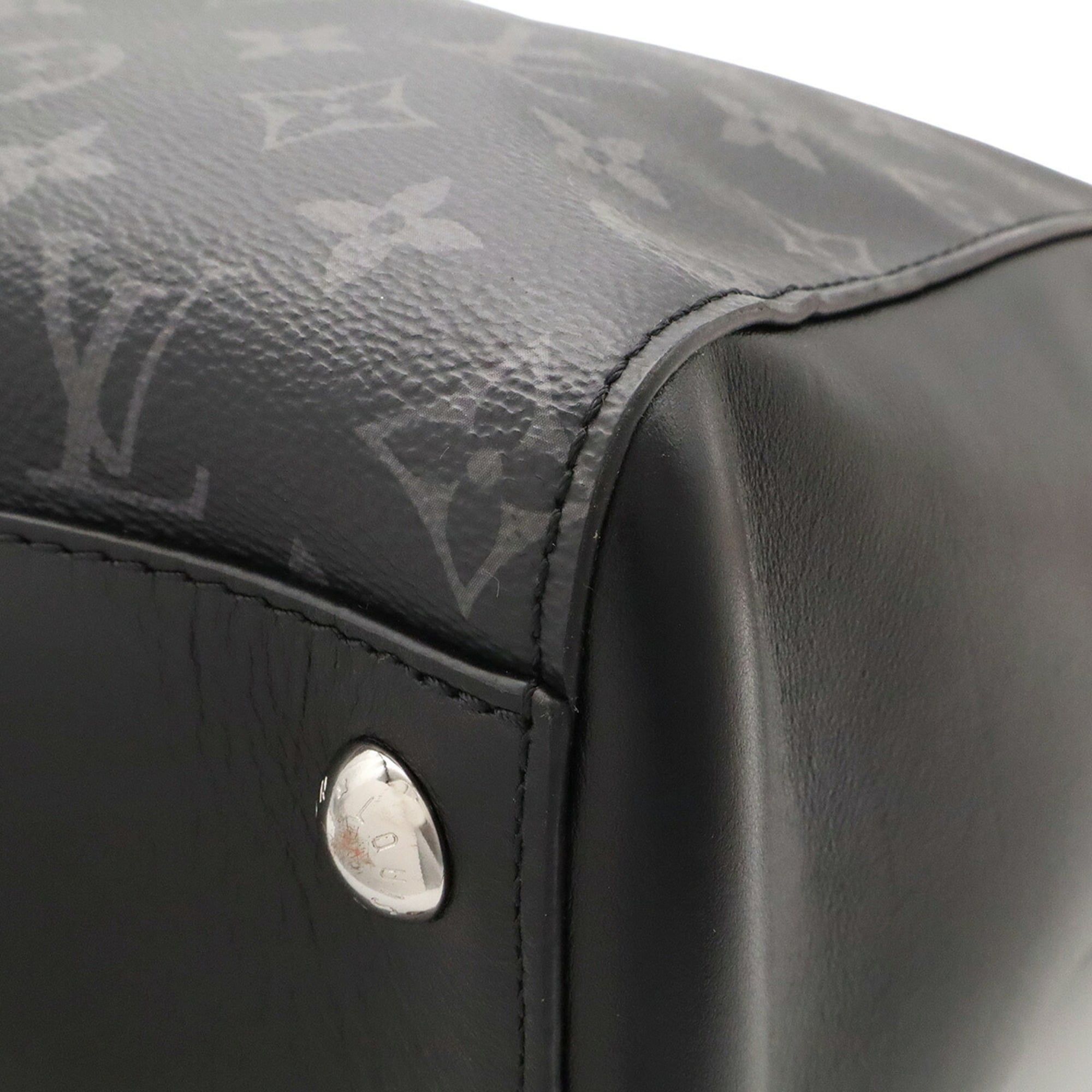 Monogram Eclipse Leather Handbag Tote Bag (Pre-Owned) - Louis Vuitton - Modalova