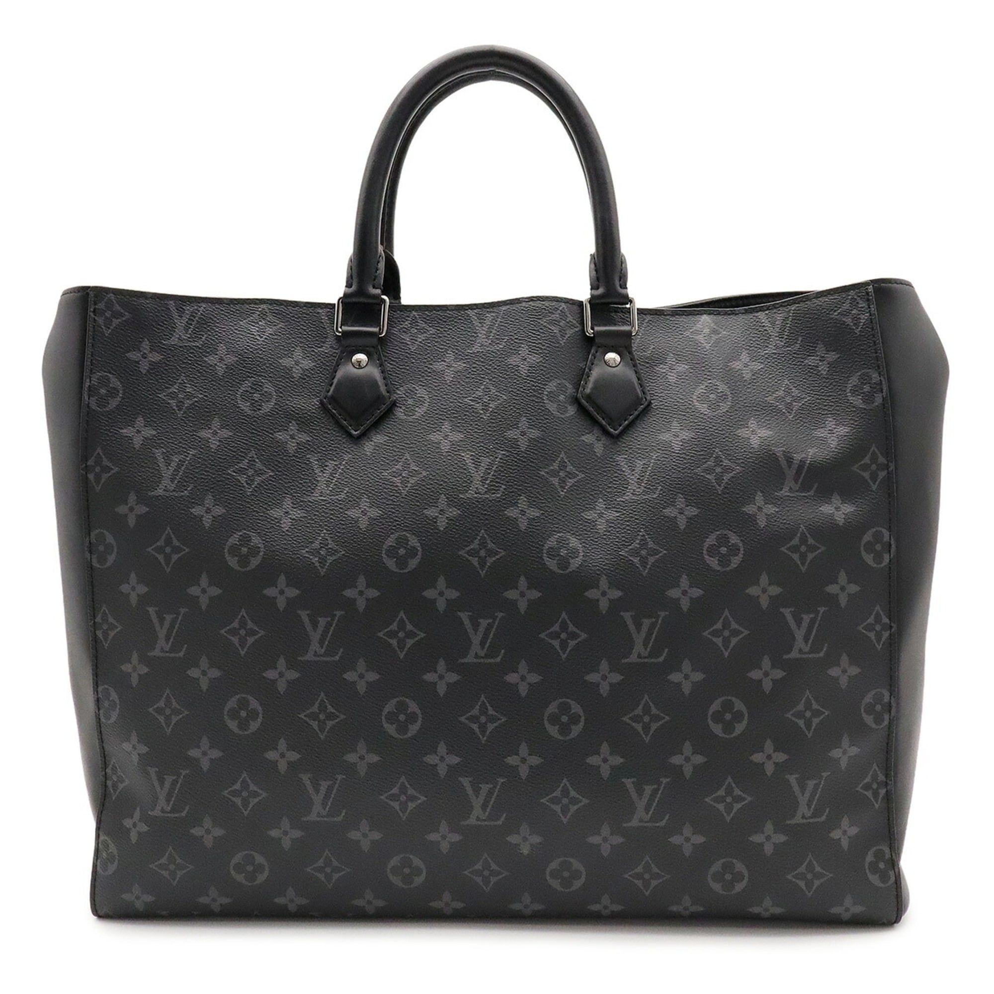 Monogram Eclipse Leather Handbag Tote Bag (Pre-Owned) - Louis Vuitton - Modalova