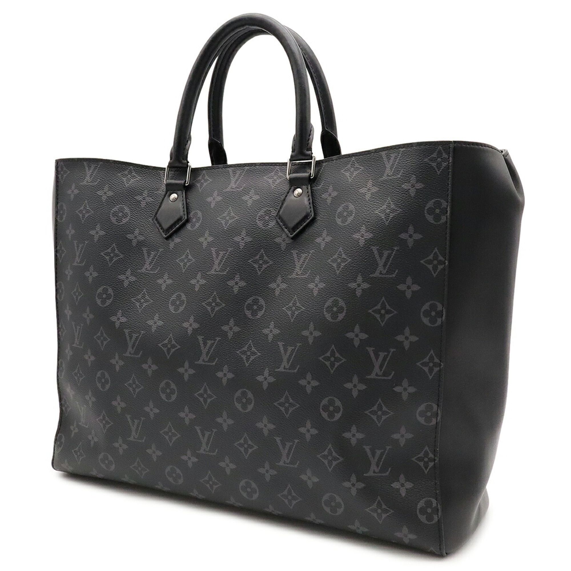 Monogram Eclipse Leather Handbag Tote Bag (Pre-Owned) - Louis Vuitton - Modalova