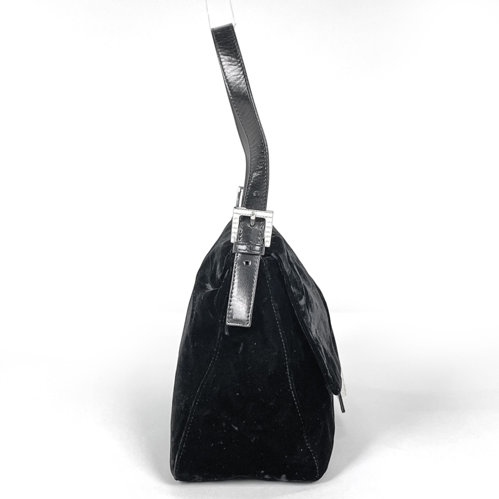 Suede Leather Shoulder Bag (Pre-Owned) - Fendi - Modalova