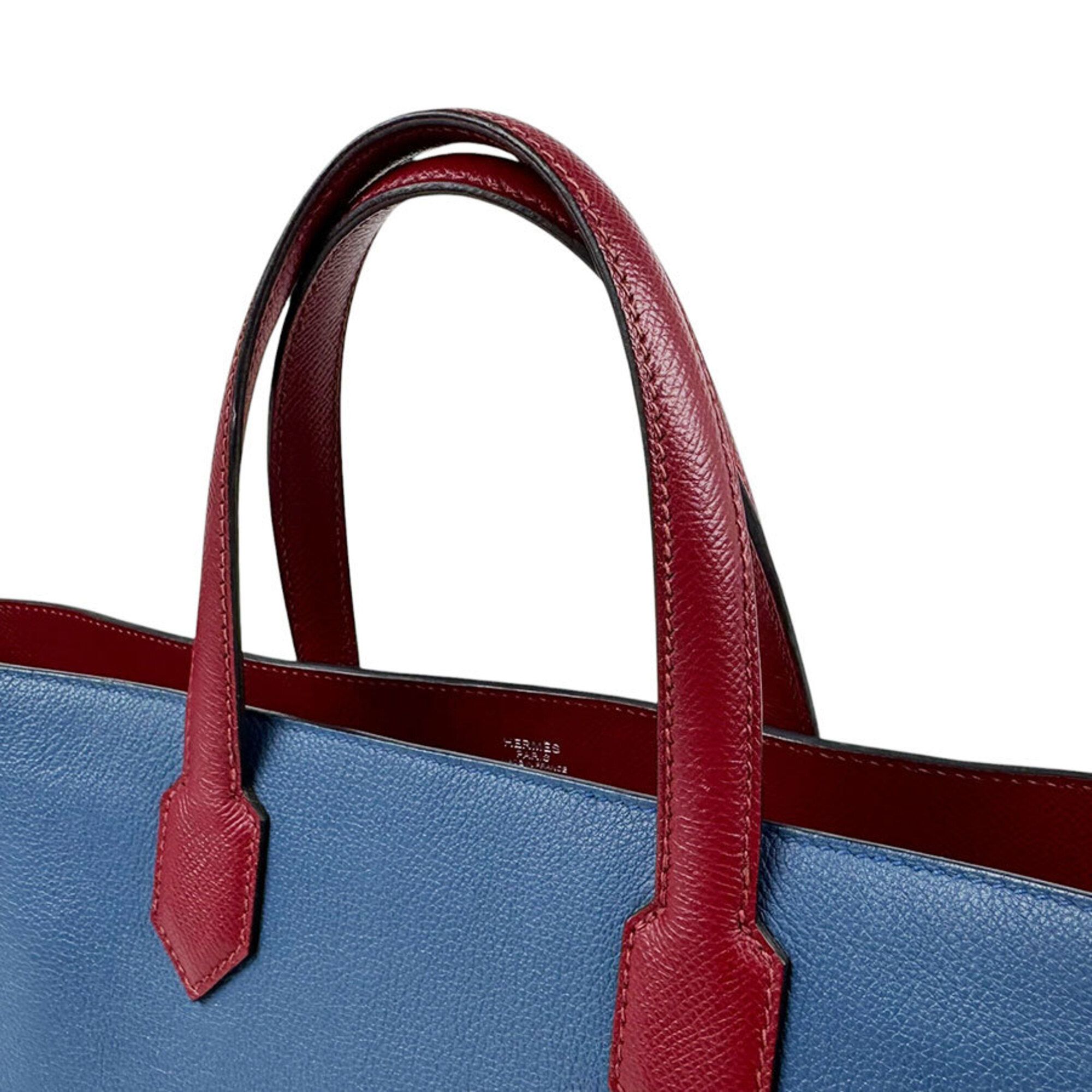 Evercalf Leather Epsom Leather Handbag (Pre-Owned) - Hermes - Modalova