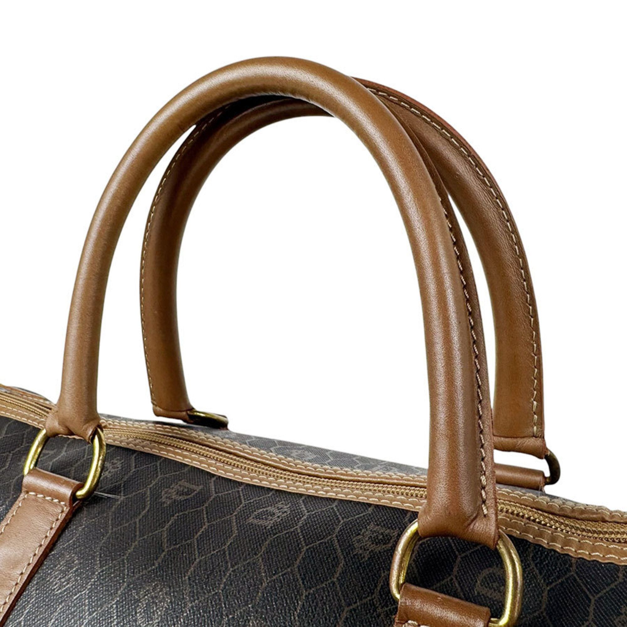 Pvc Leather Boston Bag Handbag (Pre-Owned) - Christian Dior - Modalova