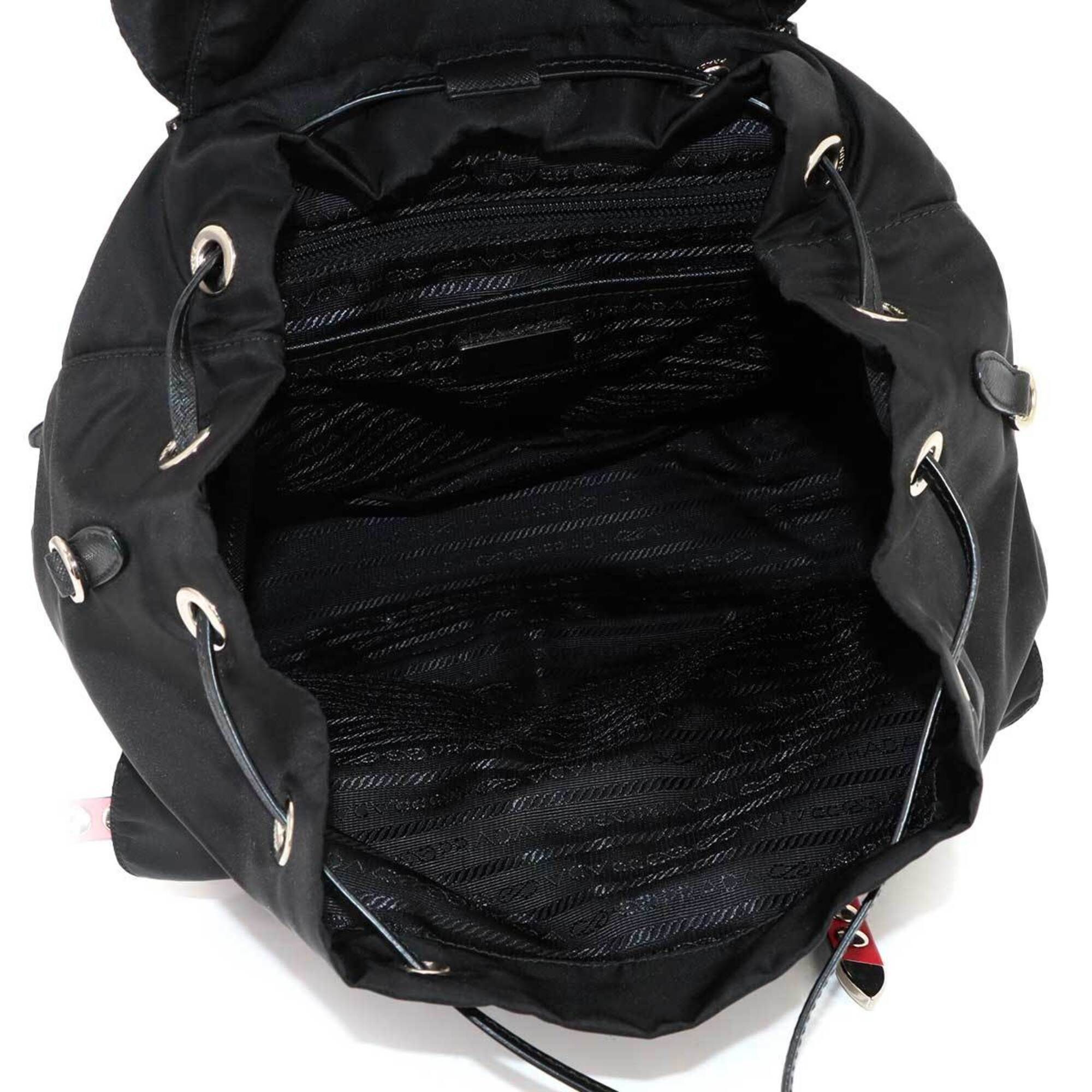 Nylon Leather Backpack (Pre-Owned) - Prada - Modalova