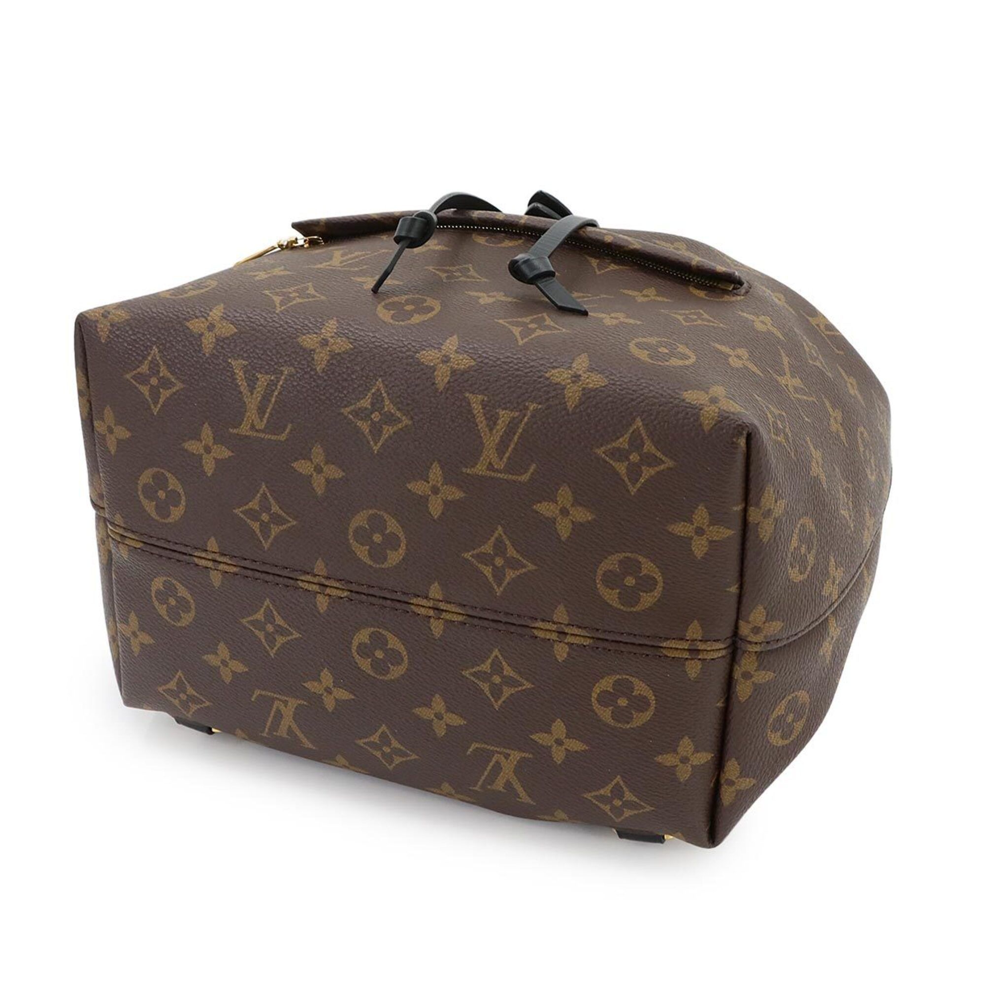 Monogram Canvas Leather Backpack (Pre-Owned) - Louis Vuitton - Modalova