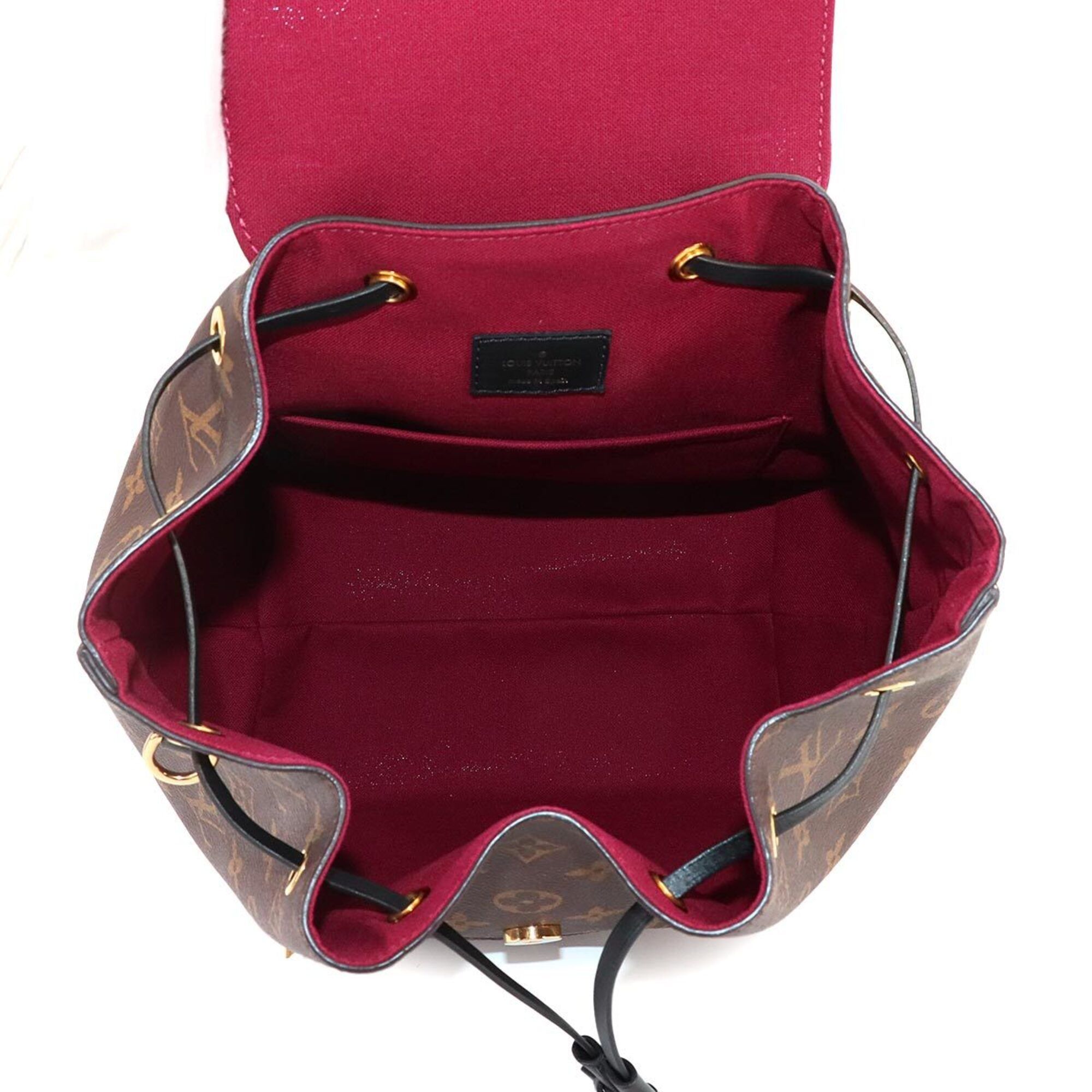 Monogram Canvas Leather Backpack (Pre-Owned) - Louis Vuitton - Modalova