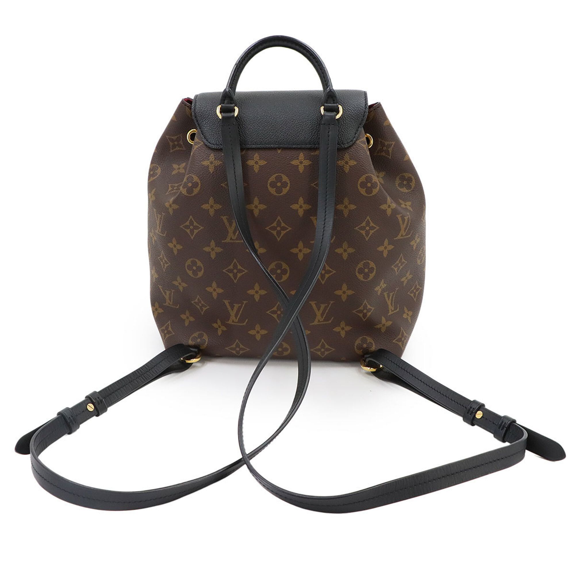Monogram Canvas Leather Backpack (Pre-Owned) - Louis Vuitton - Modalova