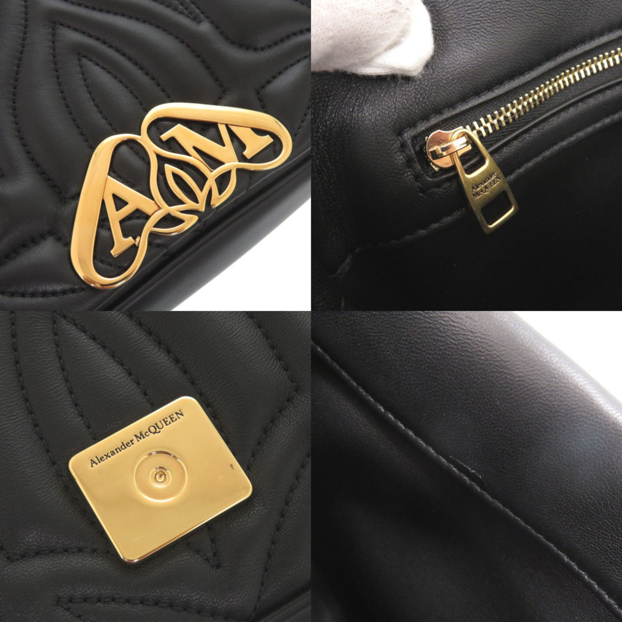 Leather Shoulder Bag (Pre-Owned) - Alexander McQueen - Modalova