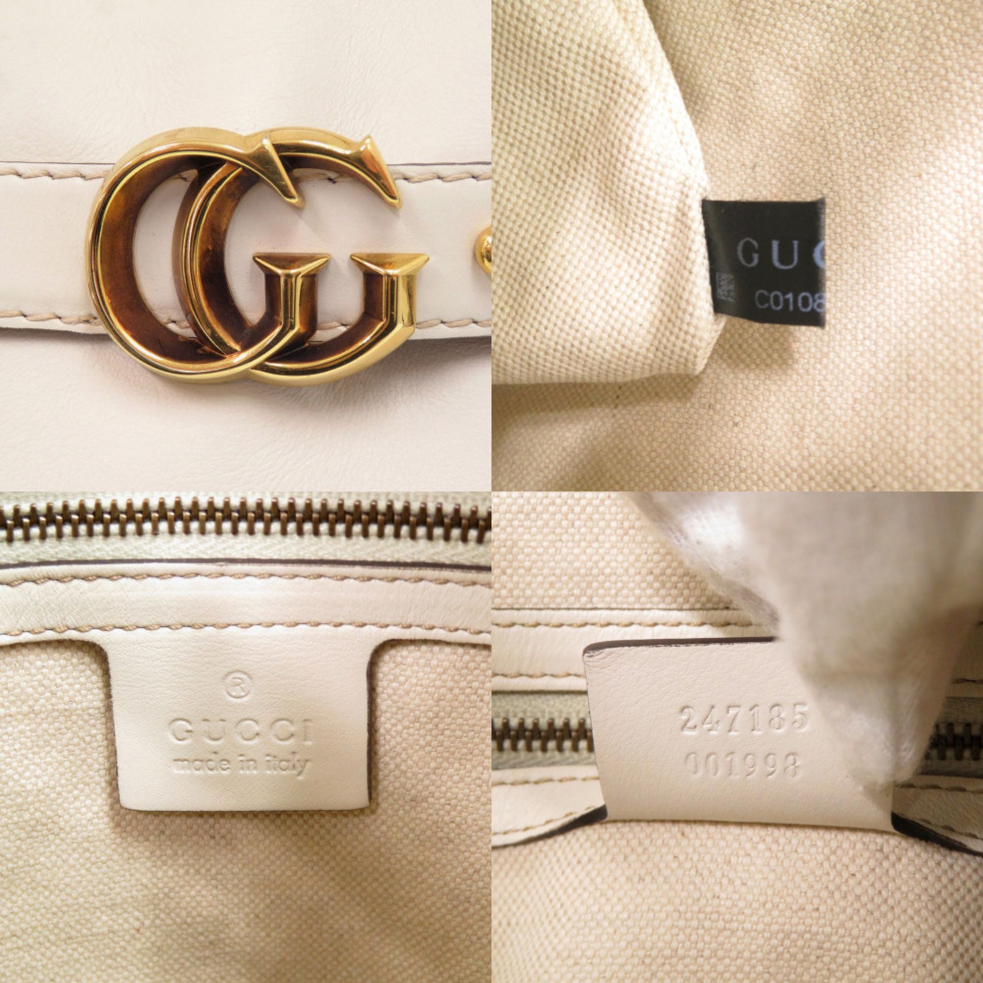 Leather Shoulder Bag (Pre-Owned) - Gucci - Modalova