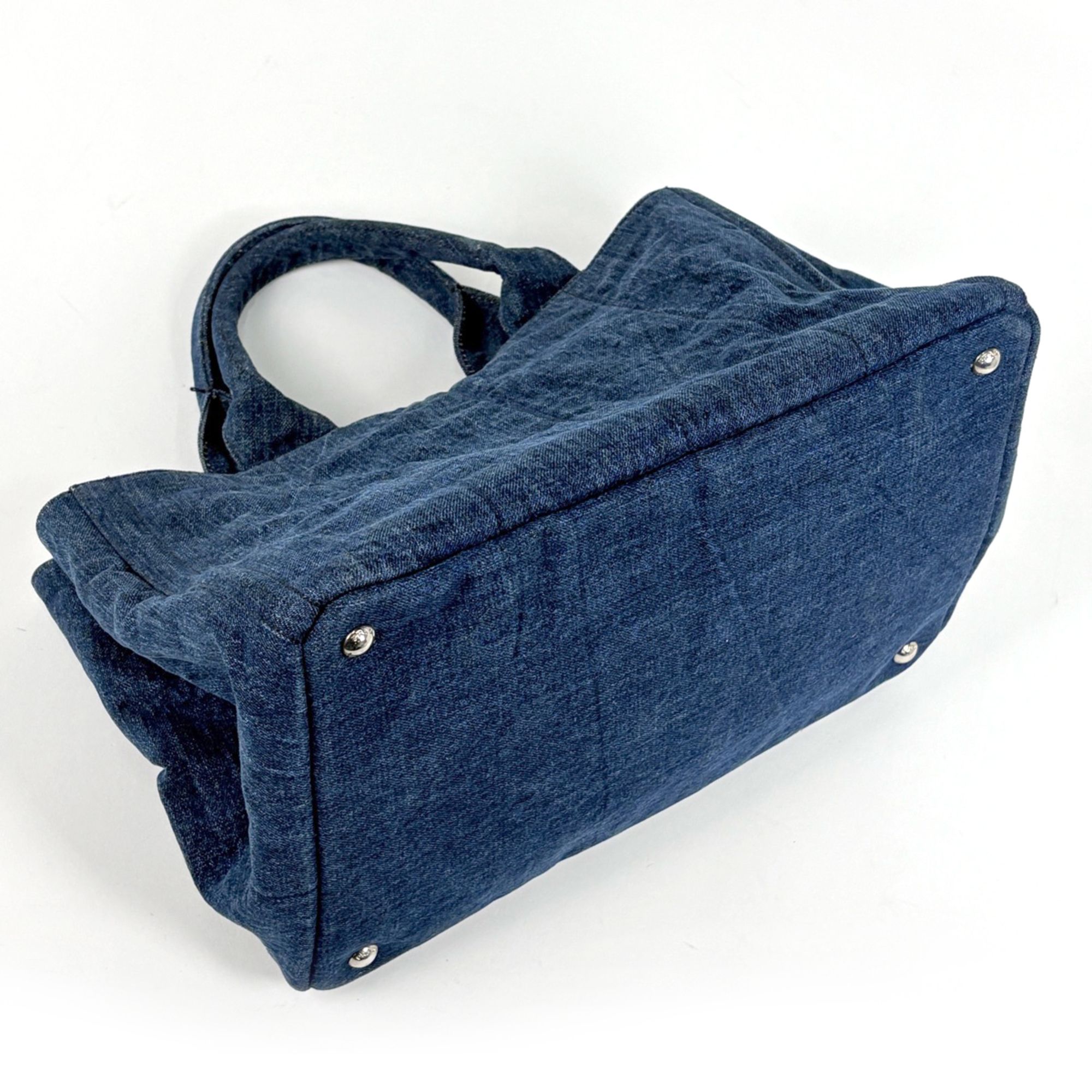 Canapa Denim Tote Bag (Pre-Owned) - Prada - Modalova