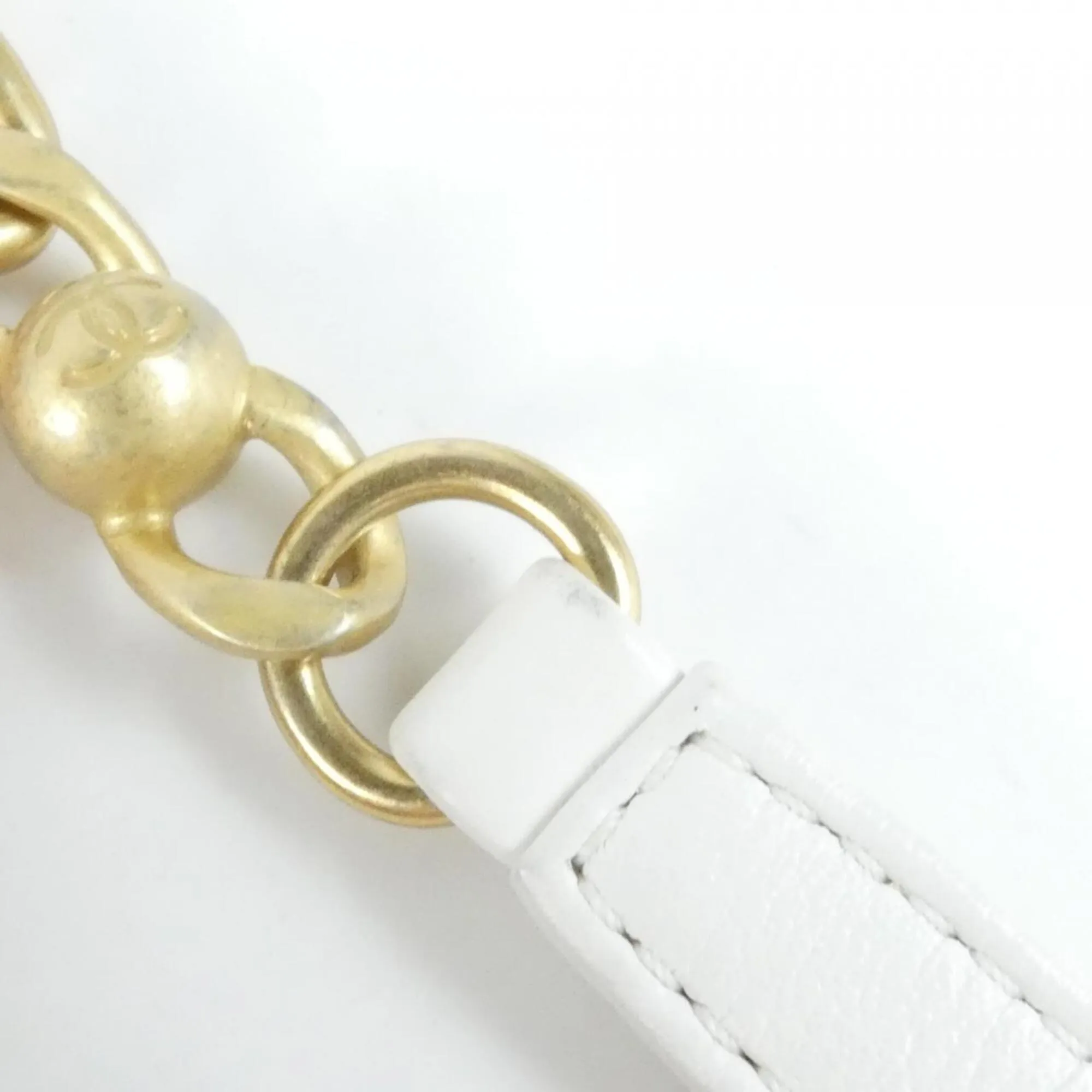 Artificial Pearl Leather Shoulder Bag (Pre-Owned) - Chanel - Modalova