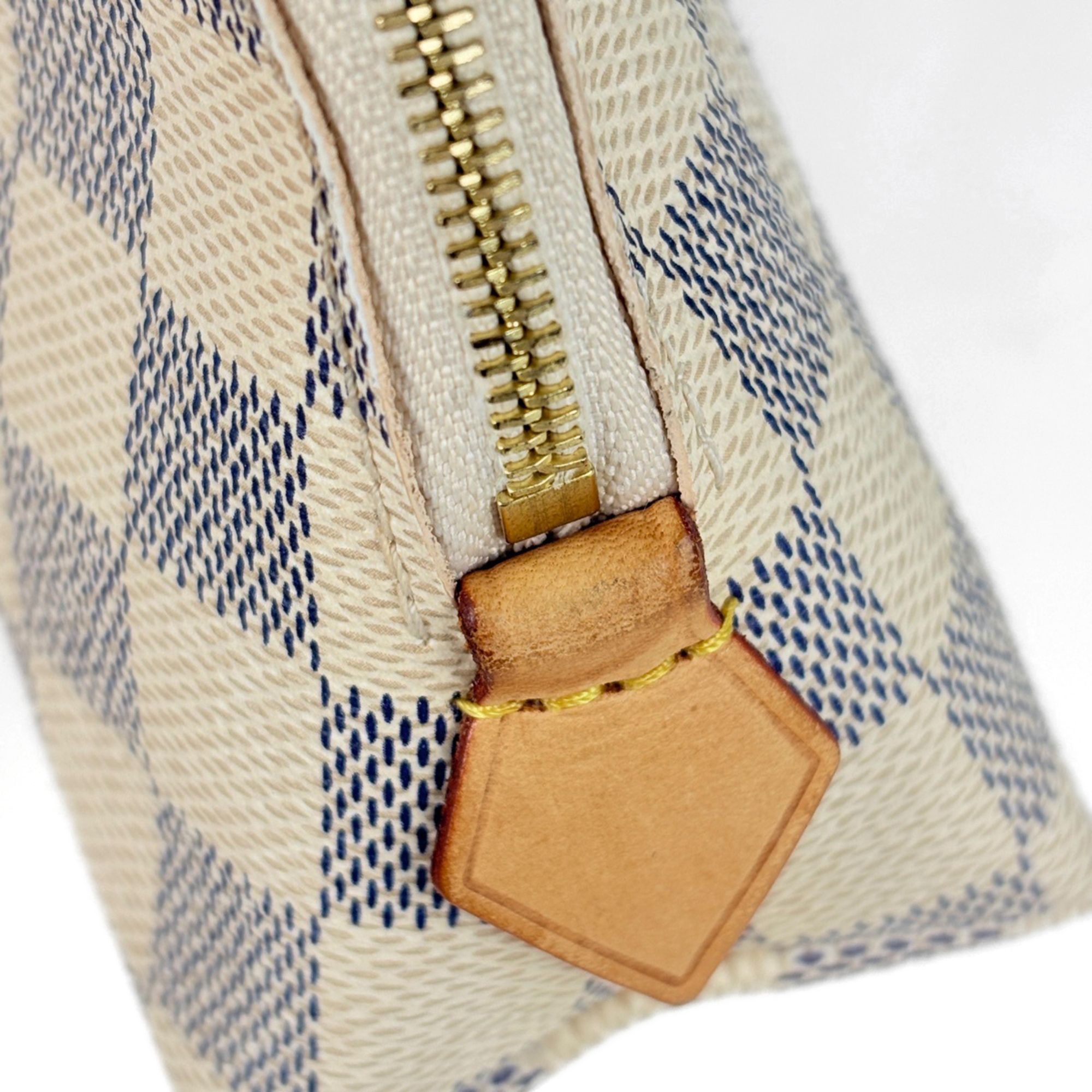 Damier Azur Pochette Pouch (Pre-Owned) - Louis Vuitton - Modalova