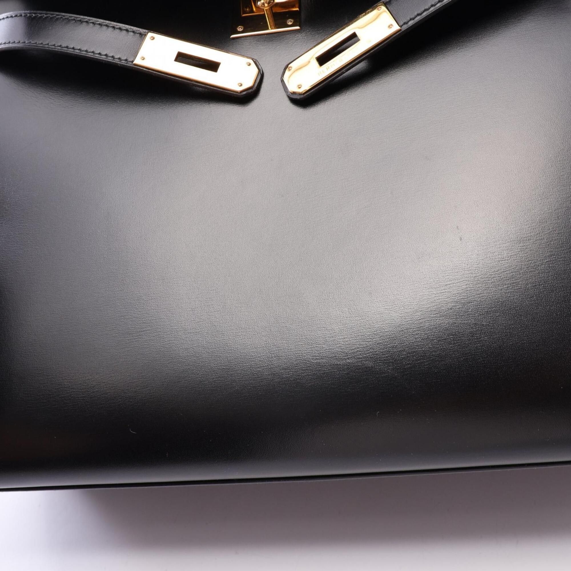 Box Calf Leather Leather Handbag (Pre-Owned) - Hermes - Modalova
