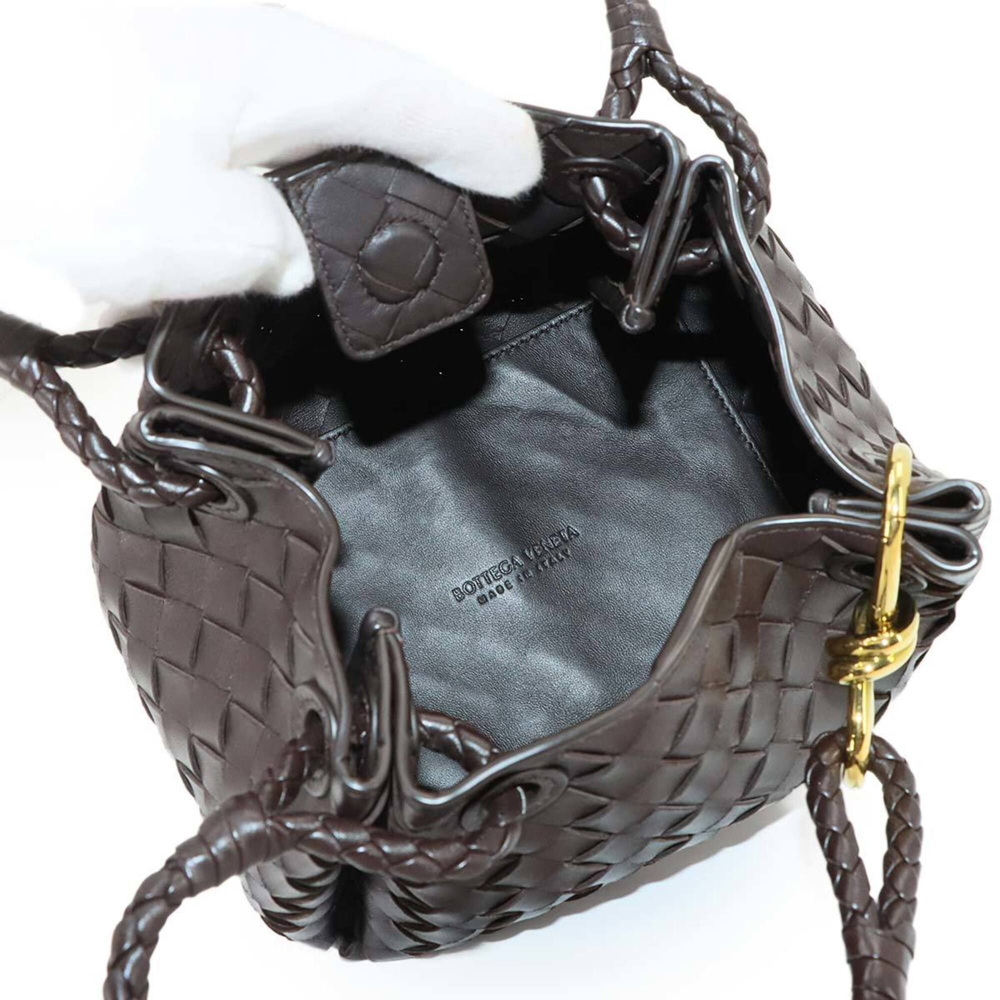 Leather Handbag Shoulder Bag (Pre-Owned) - Bottega Veneta - Modalova
