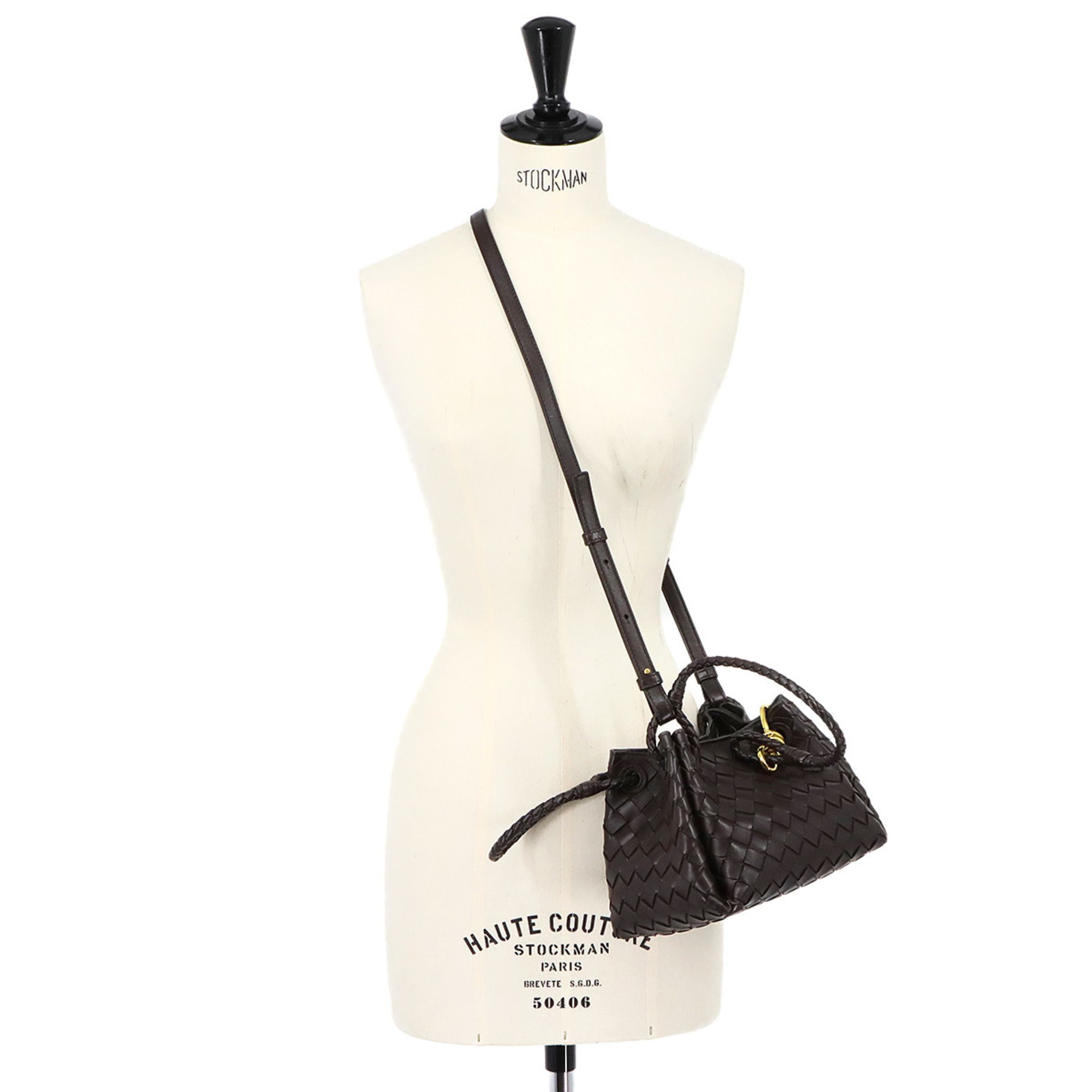 Leather Handbag Shoulder Bag (Pre-Owned) - Bottega Veneta - Modalova