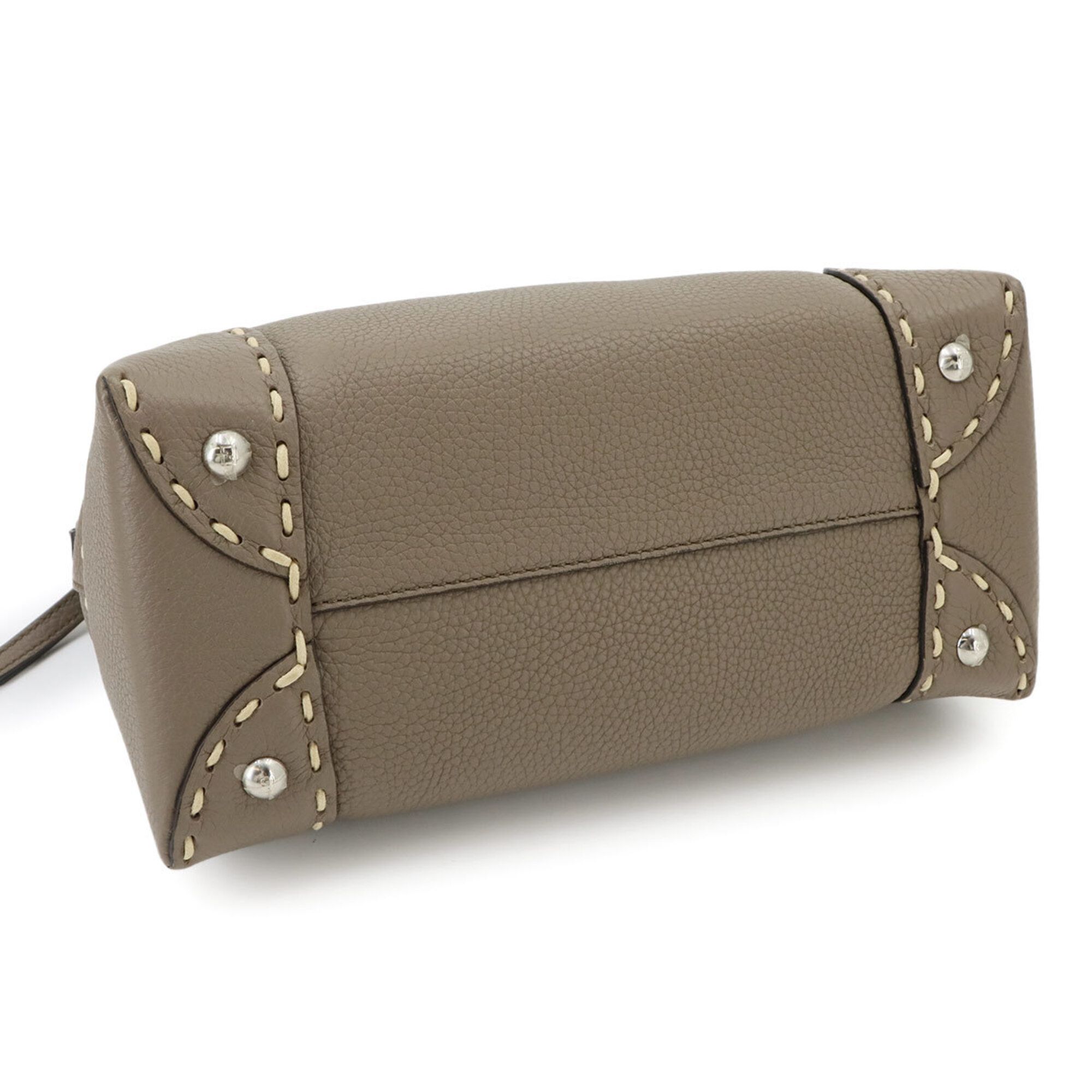 Leather Handbag (Pre-Owned) - Fendi - Modalova