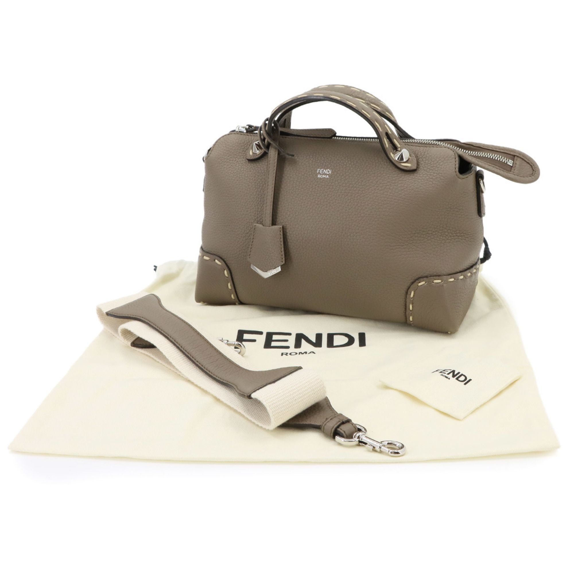 Leather Handbag (Pre-Owned) - Fendi - Modalova