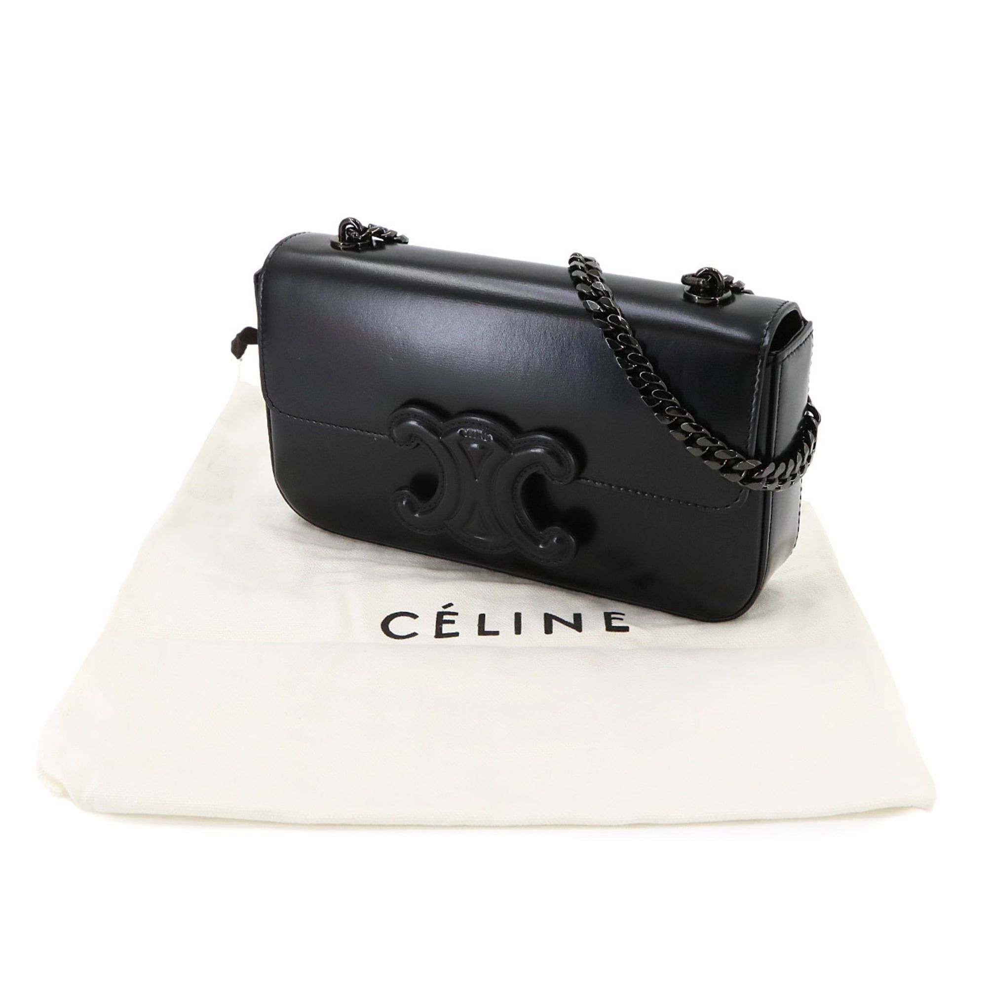Leather Handbag Shoulder Bag (Pre-Owned) - Celine - Modalova
