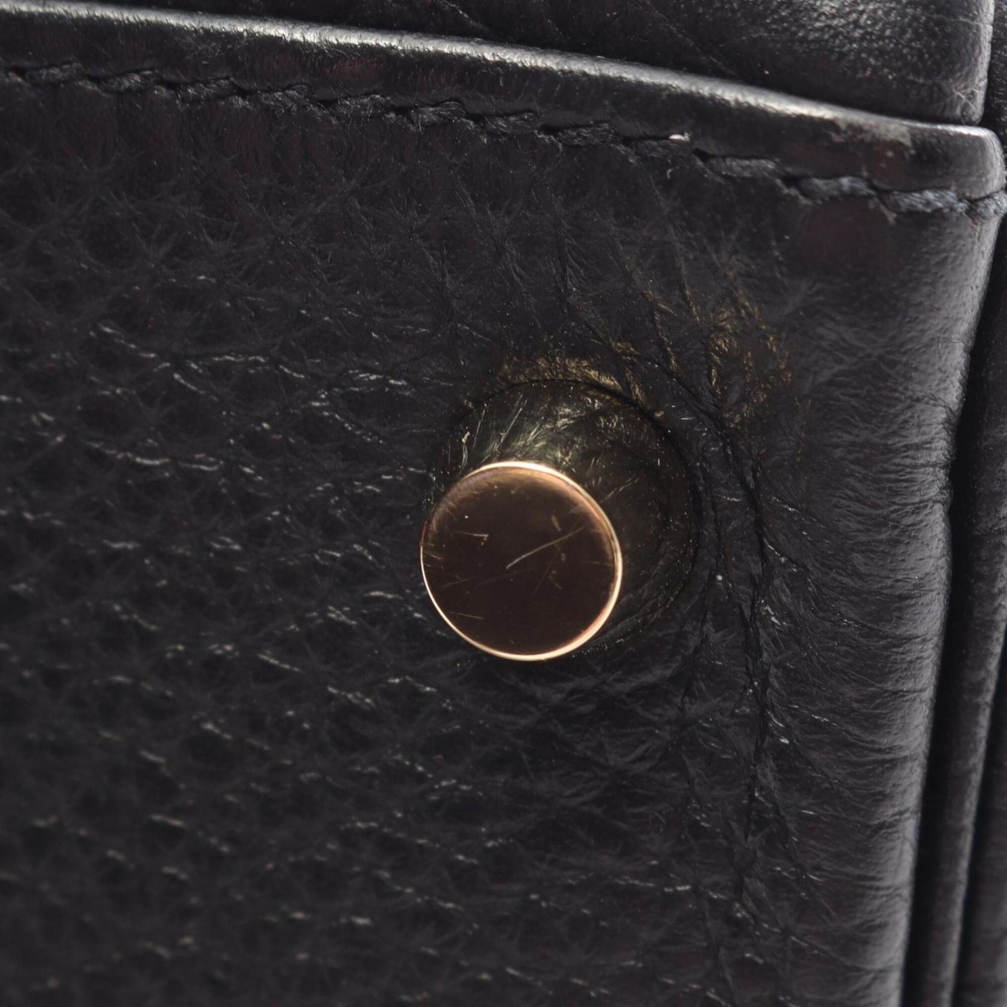 Taurillon Clemence Leather Handbag (Pre-Owned) - Hermes - Modalova