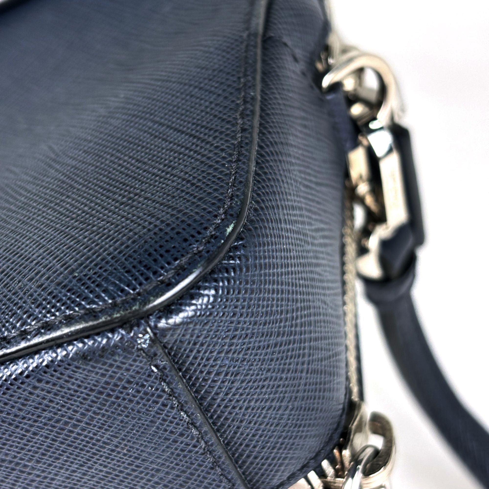 Leather Pochette (Pre-Owned) - Prada - Modalova