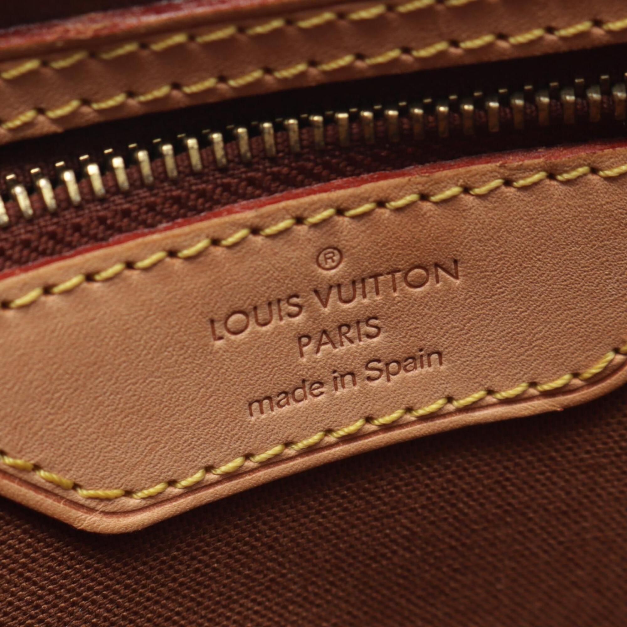 Coated Canvas Leather Handbag Shoulder Bag (Pre-Owned) - Louis Vuitton - Modalova