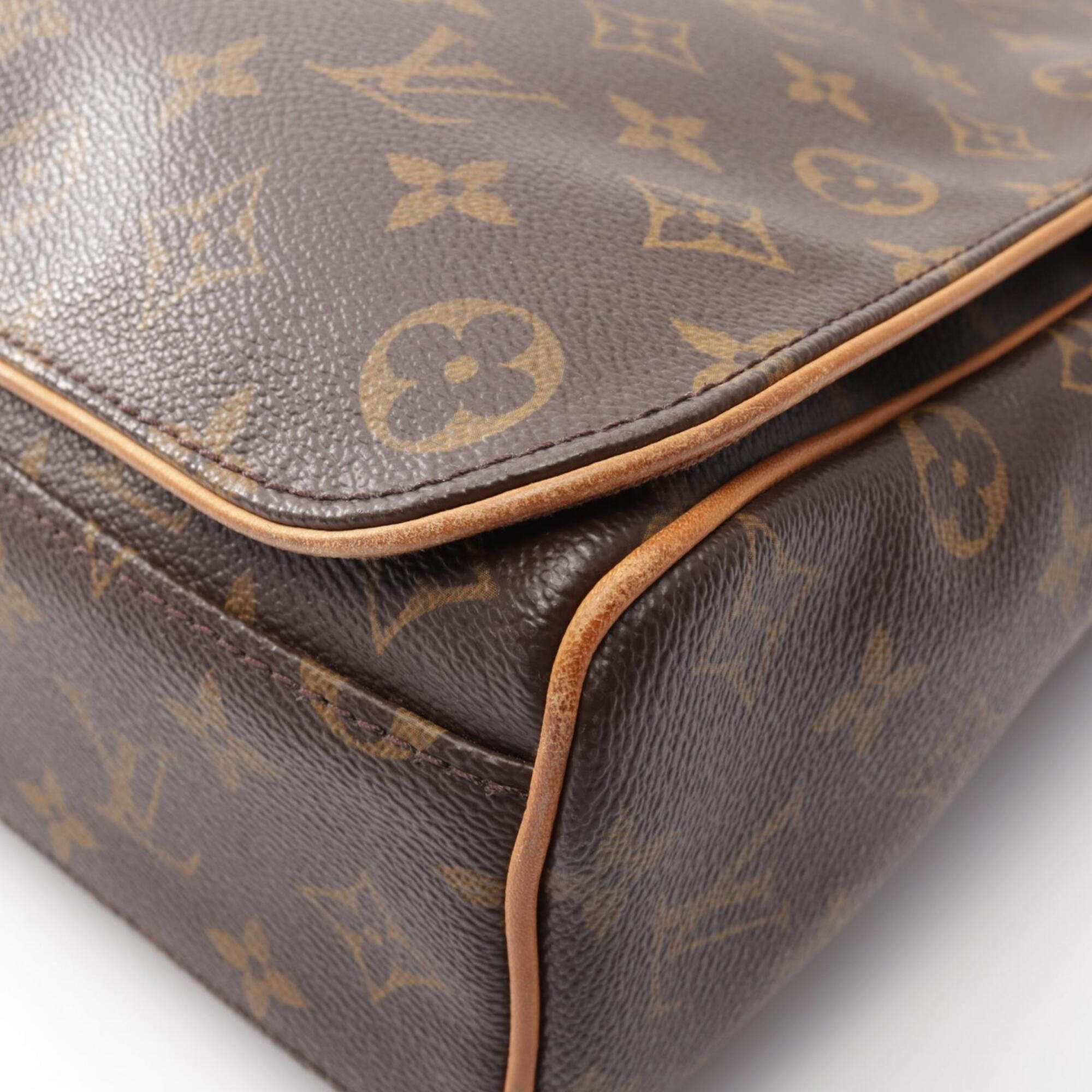 Coated Canvas Leather Handbag Shoulder Bag (Pre-Owned) - Louis Vuitton - Modalova