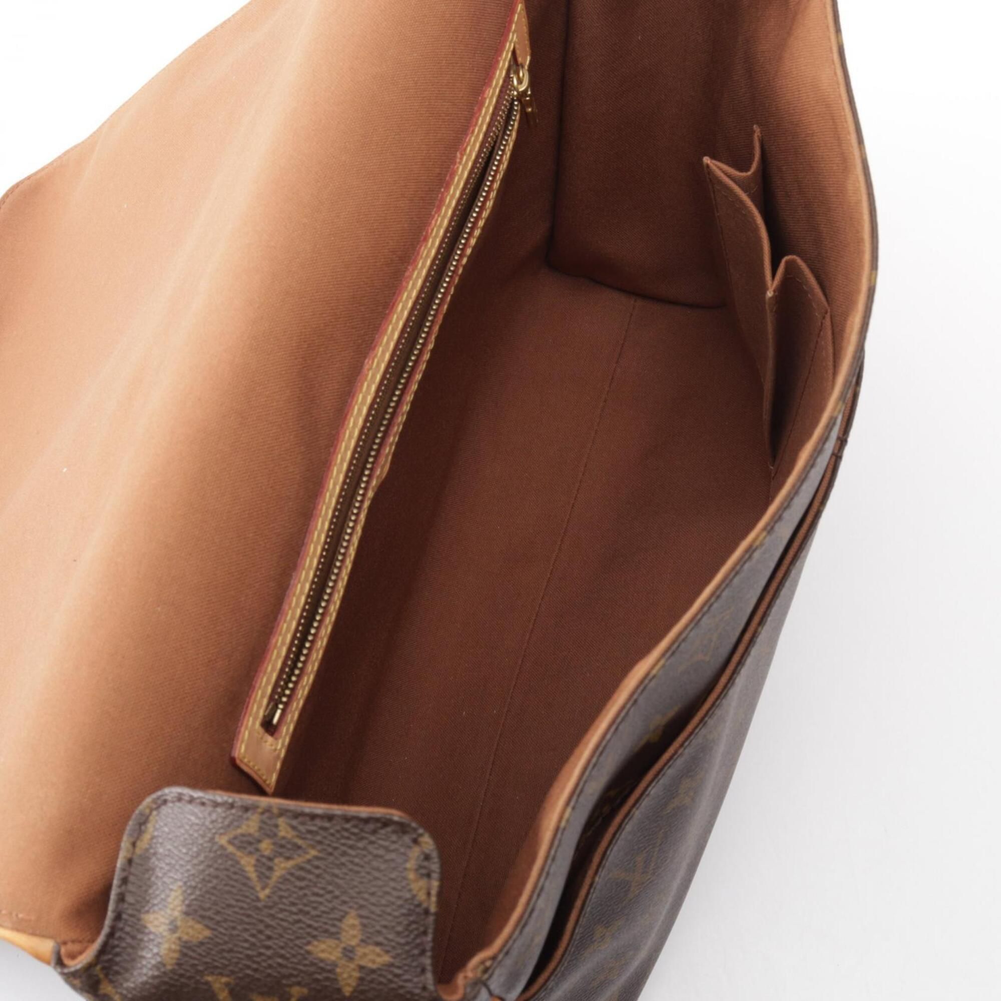 Coated Canvas Leather Handbag Shoulder Bag (Pre-Owned) - Louis Vuitton - Modalova