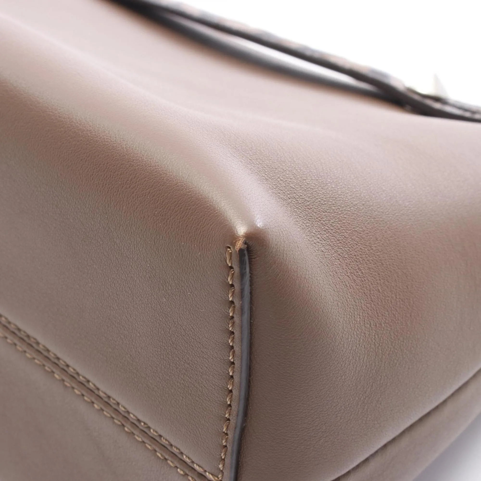 Leather Handbag (Pre-Owned) - Fendi - Modalova