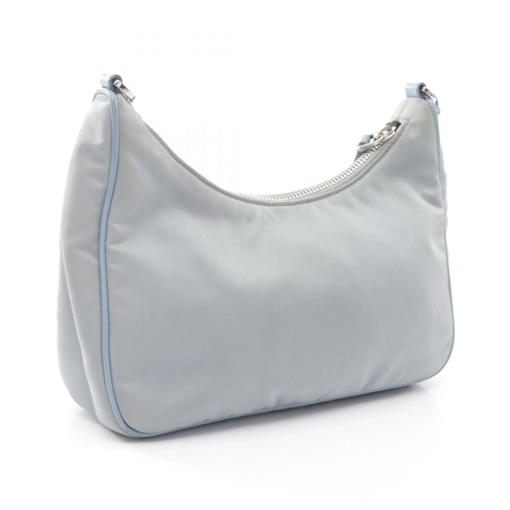 Nylon Saffiano Triangle Handbag Pouch Shoulder Bag (Pre-Owned) - Prada - Modalova