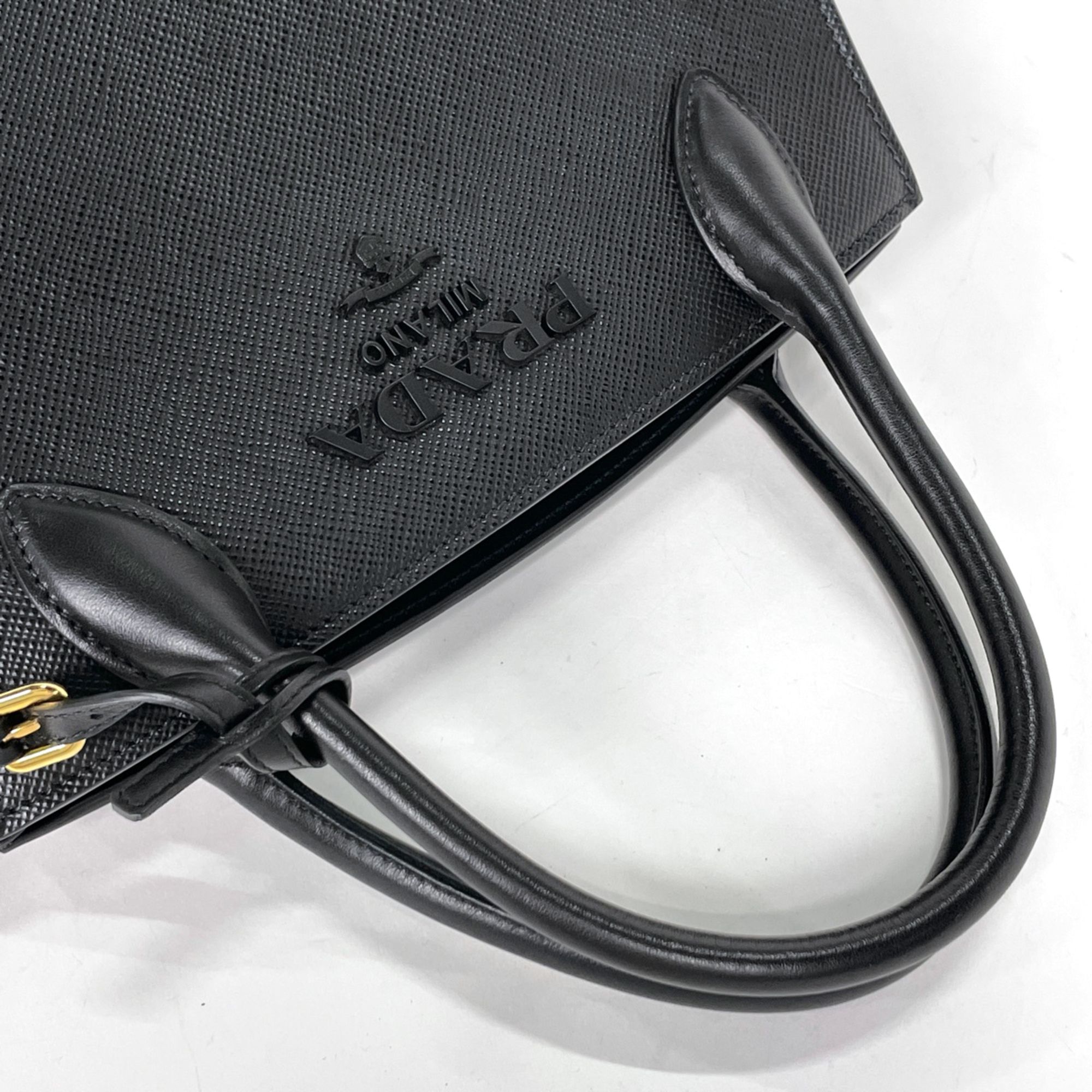 Leather Handbag (Pre-Owned) - Prada - Modalova