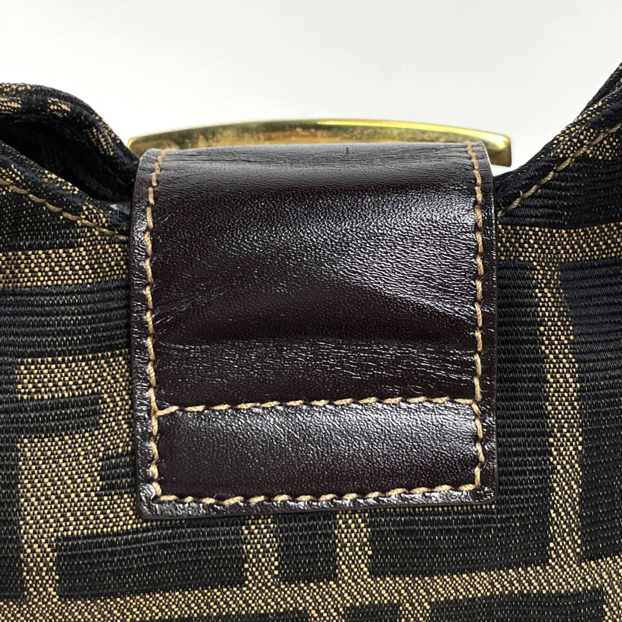 Canvas Leather Handbag (Pre-Owned) - Fendi - Modalova