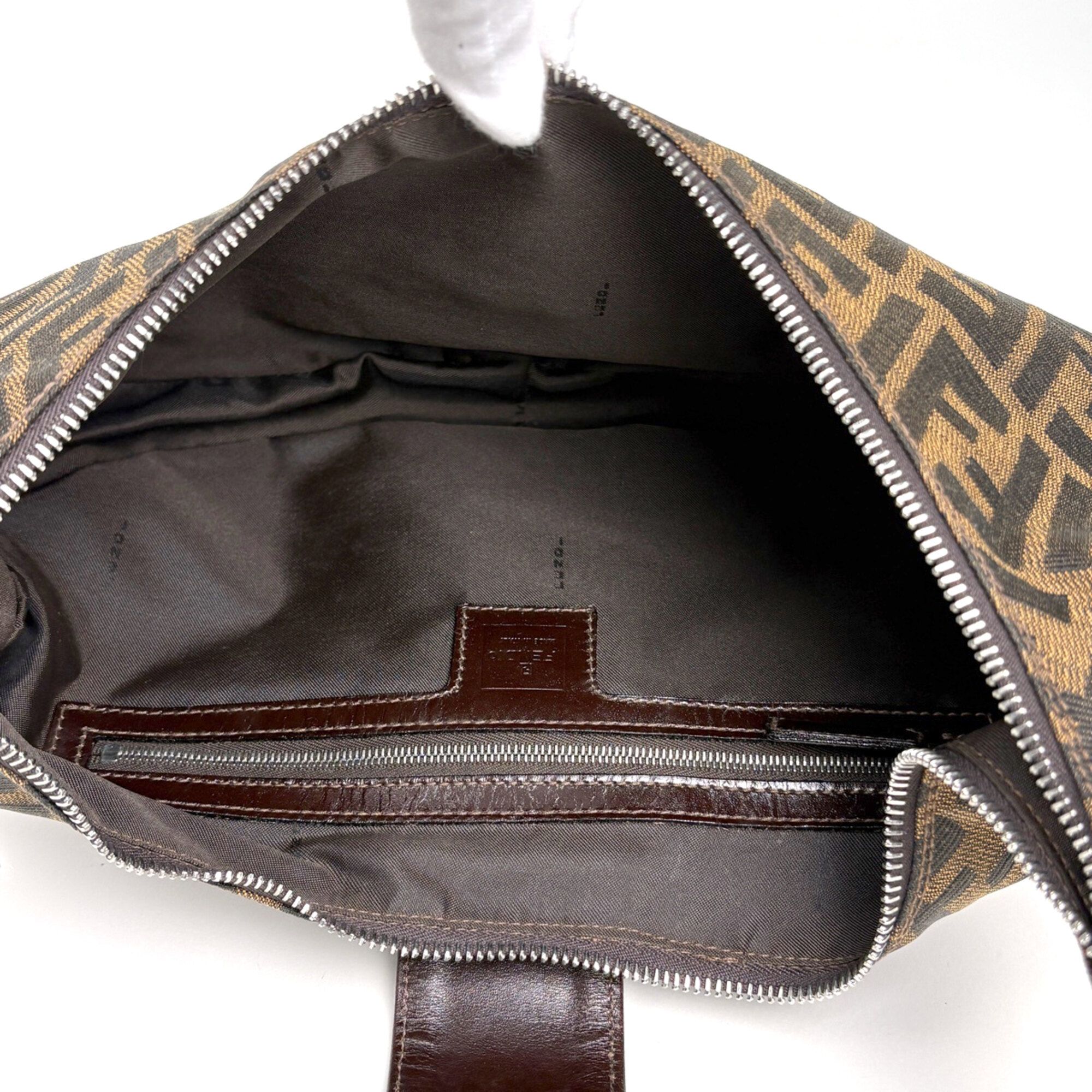 Canvas Leather Shoulder Bag (Pre-Owned) - Fendi - Modalova