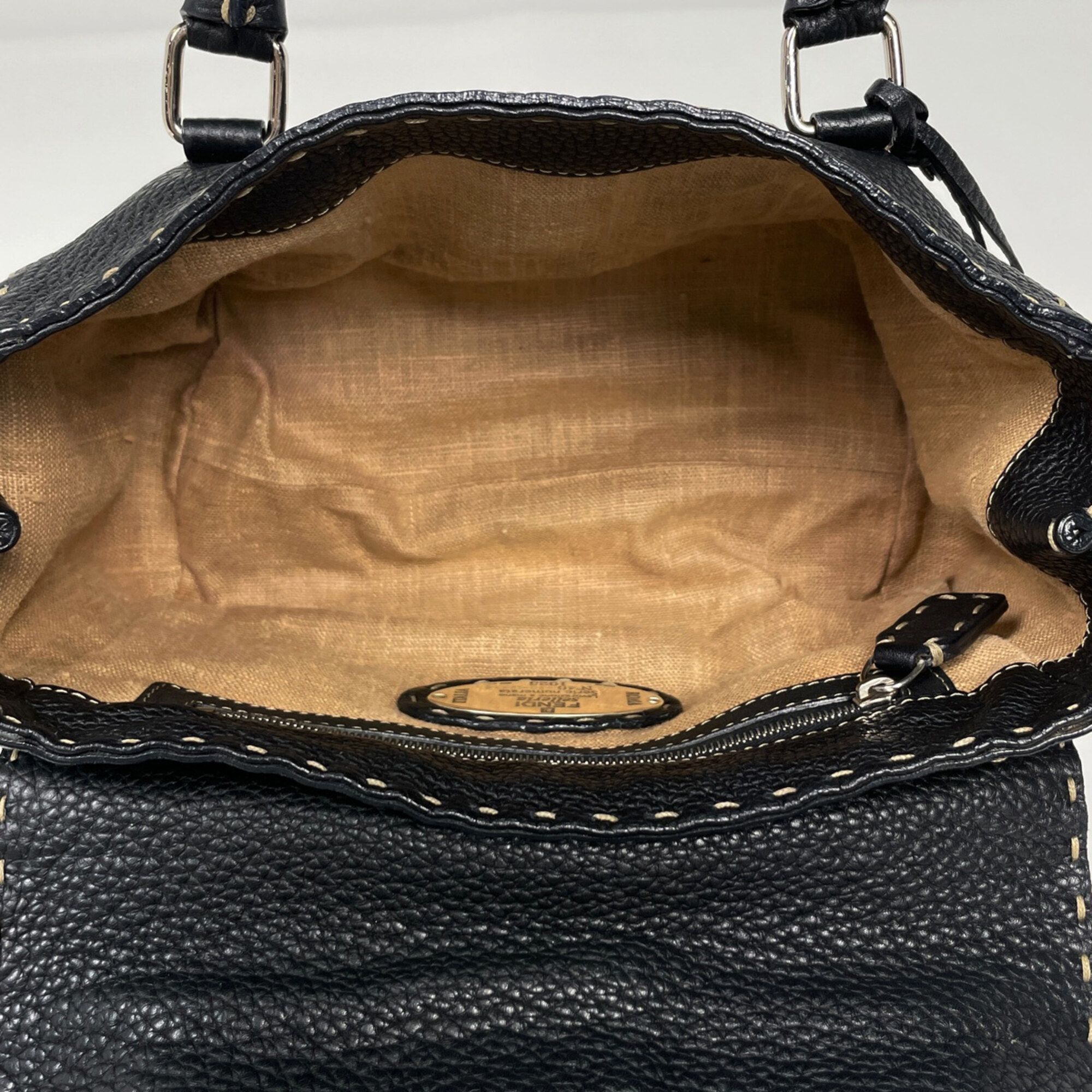 Leather Handbag (Pre-Owned) - Fendi - Modalova