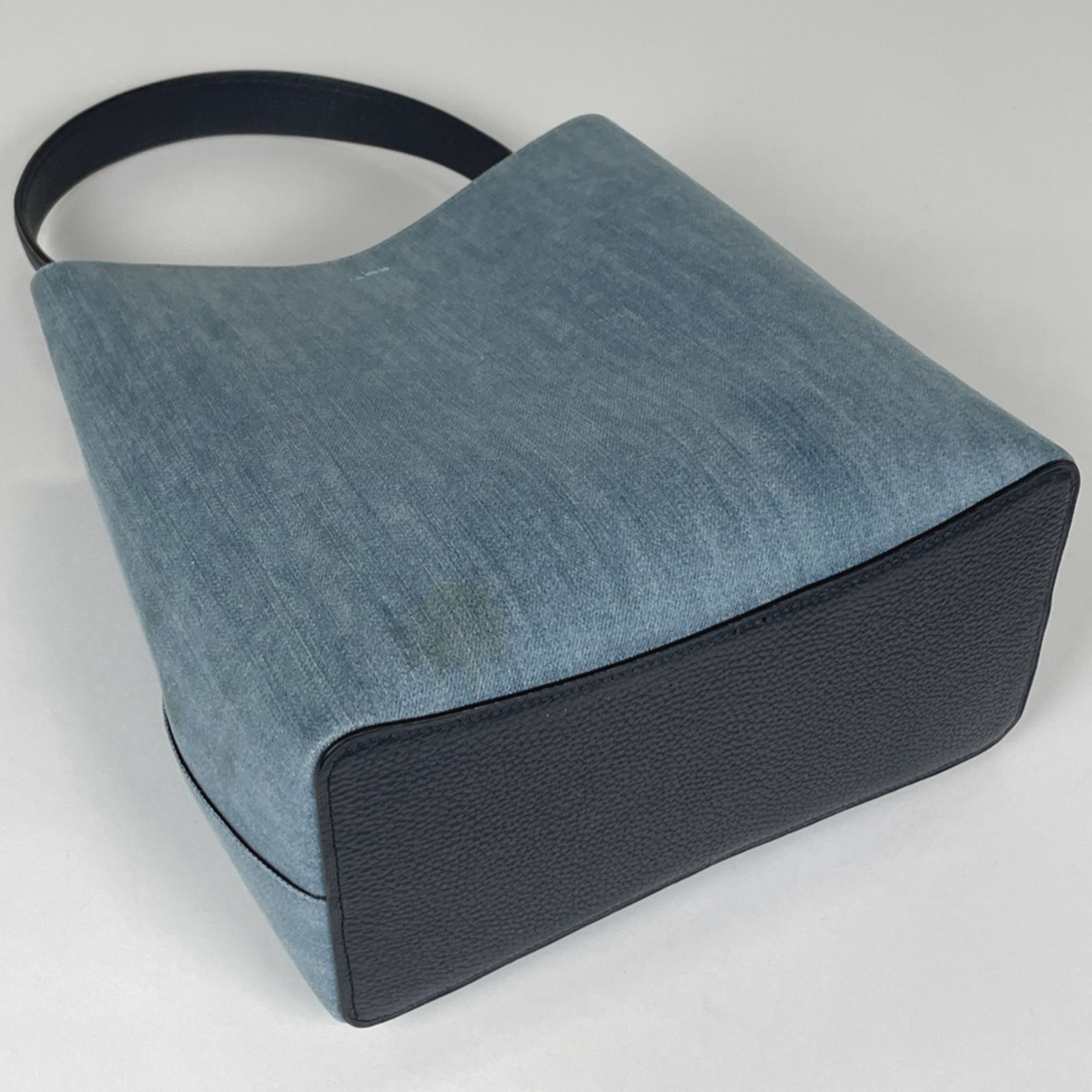 Denim Leather Handbag (Pre-Owned) - Coach - Modalova