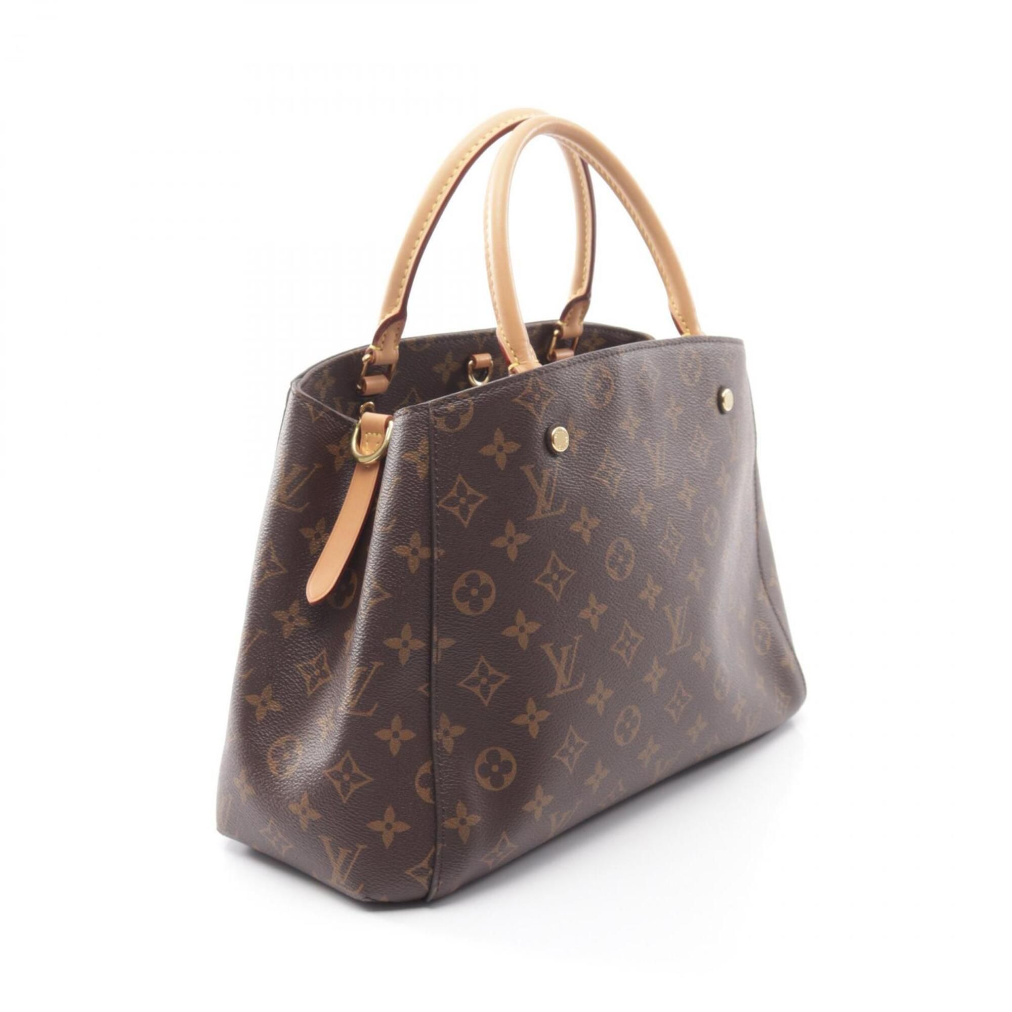 Pvc Coated Canvas Leather Handbag (Pre-Owned) - Louis Vuitton - Modalova