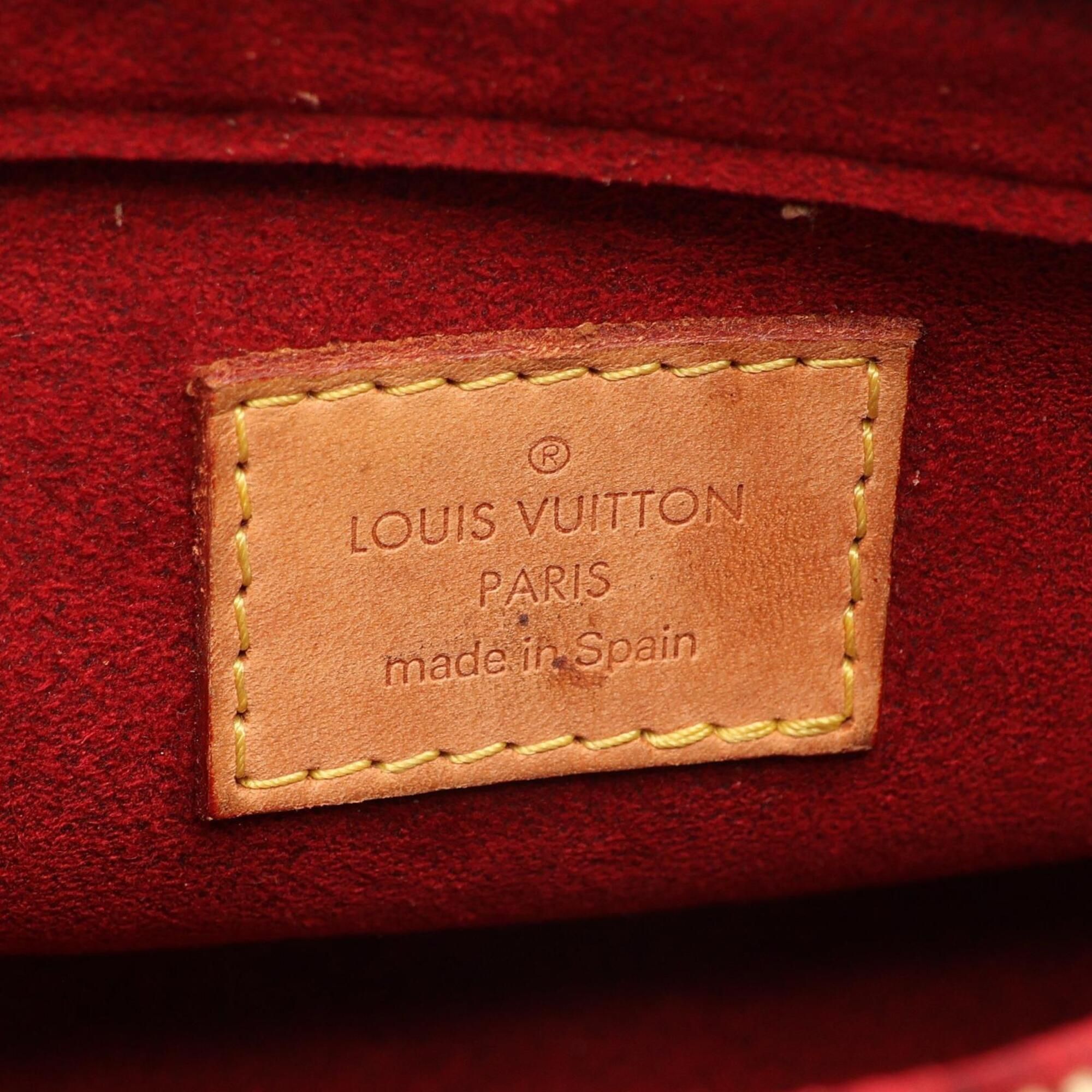 Coated Canvas Leather Handbag Shoulder Bag (Pre-Owned) - Louis Vuitton - Modalova