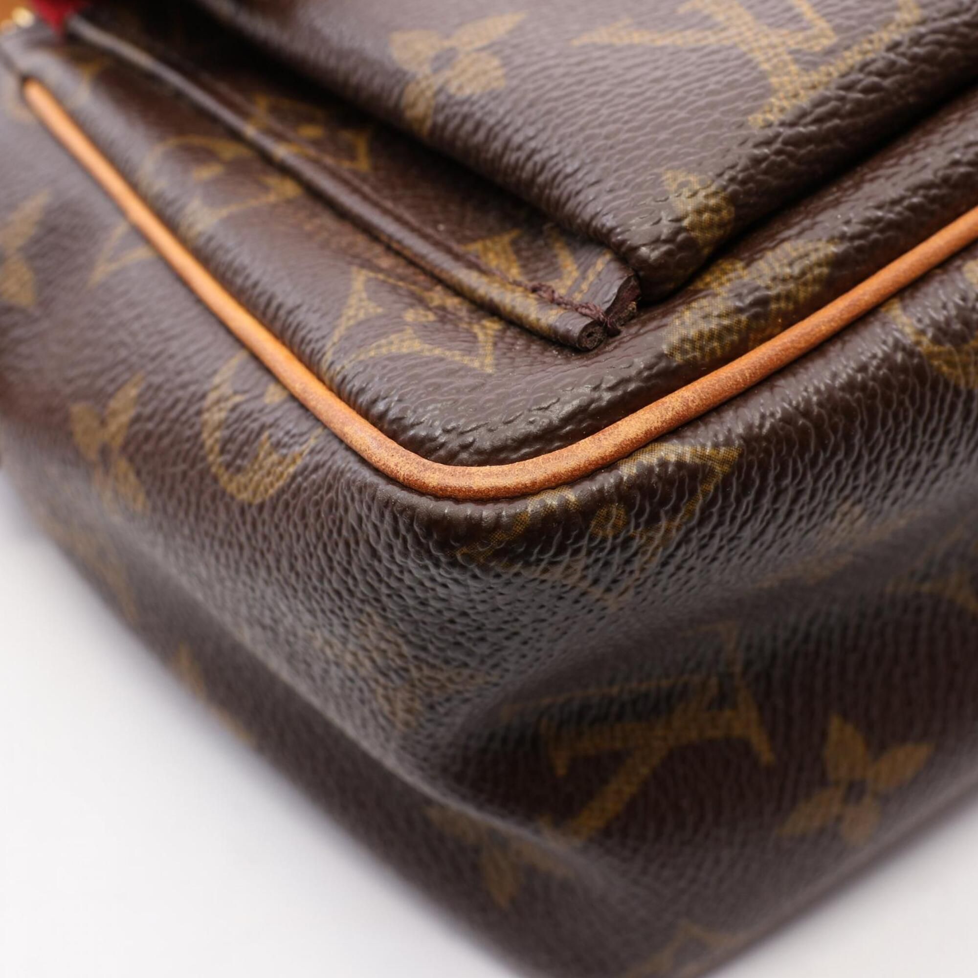 Coated Canvas Leather Handbag Shoulder Bag (Pre-Owned) - Louis Vuitton - Modalova