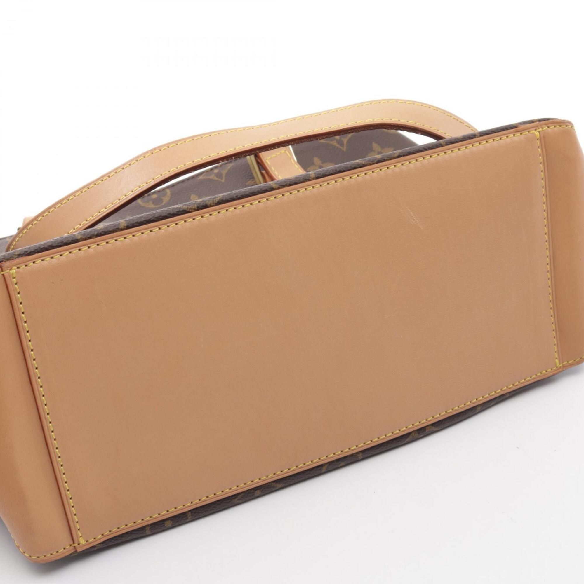 Coated Canvas Leather Handbag Shoulder Bag (Pre-Owned) - Louis Vuitton - Modalova