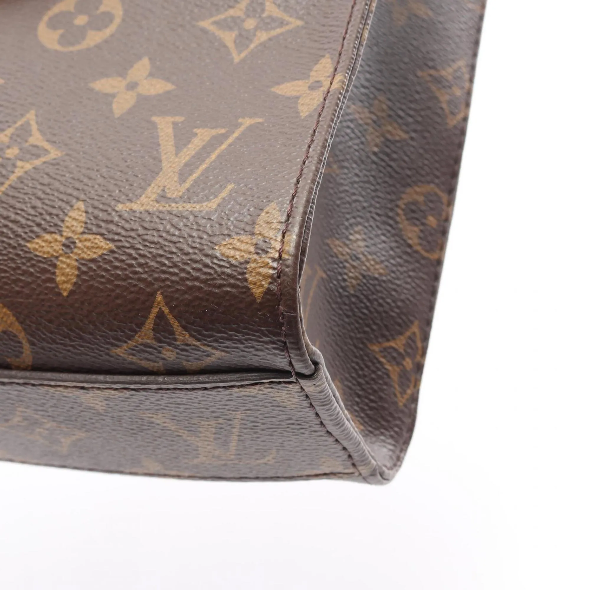 Coated Canvas Leather Handbag (Pre-Owned) - Louis Vuitton - Modalova
